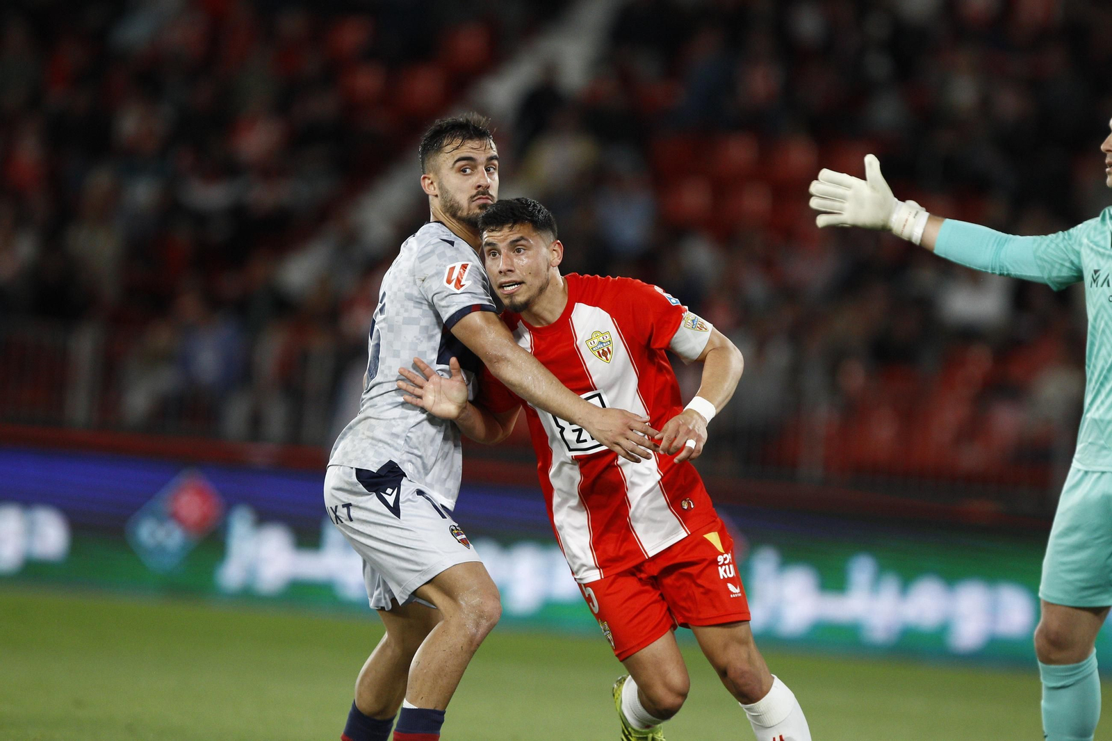 Las mejores imágenes del partido U.D. Almería-Levante U.D.