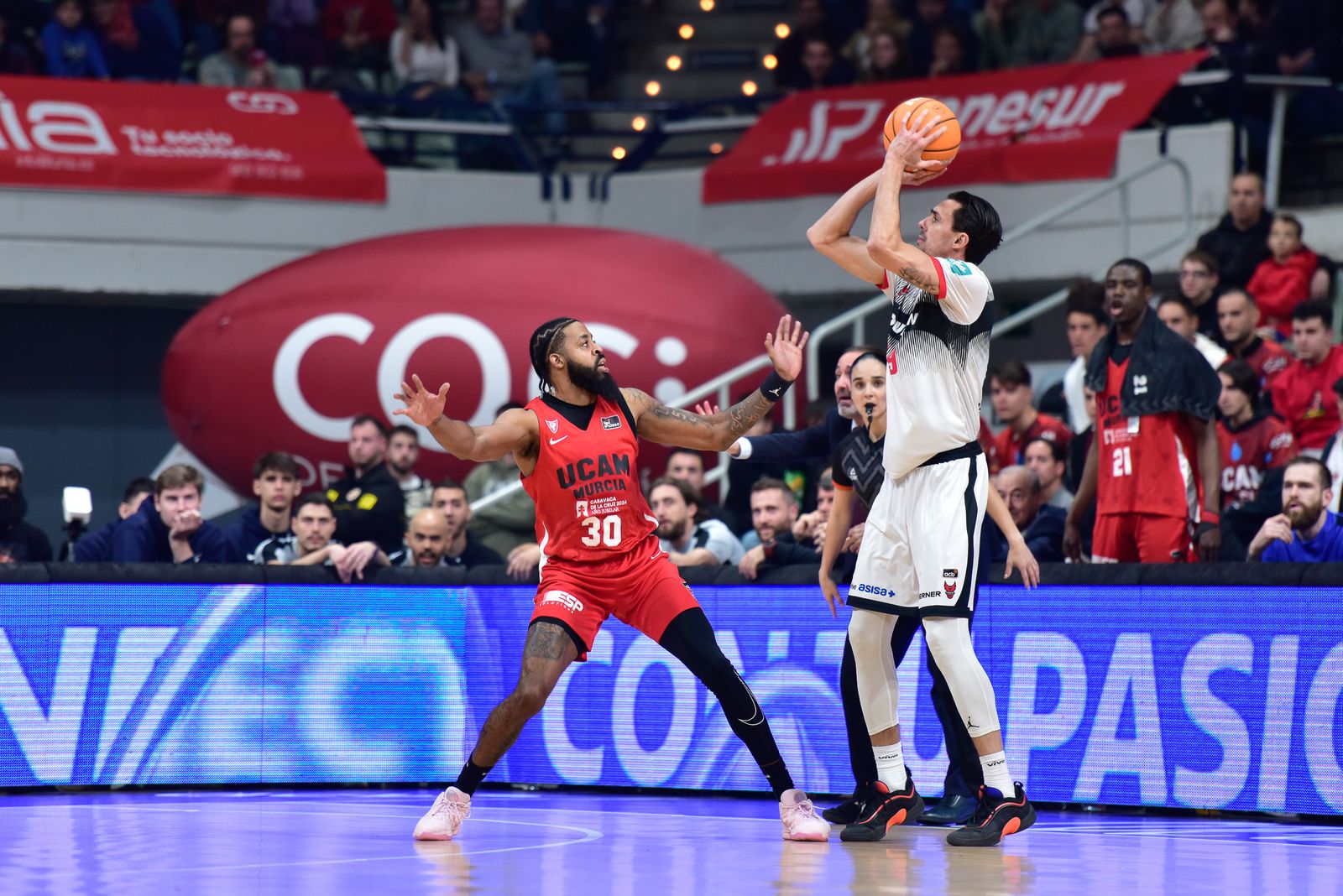 Las mejores imágenes del UCAM Murcia-Covirán Granada