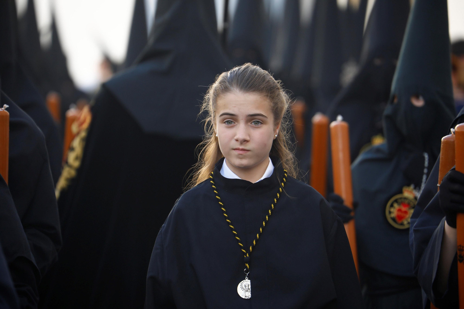 Viernes Santo en Córdoba: la procesión de los Dolores, en imágenes