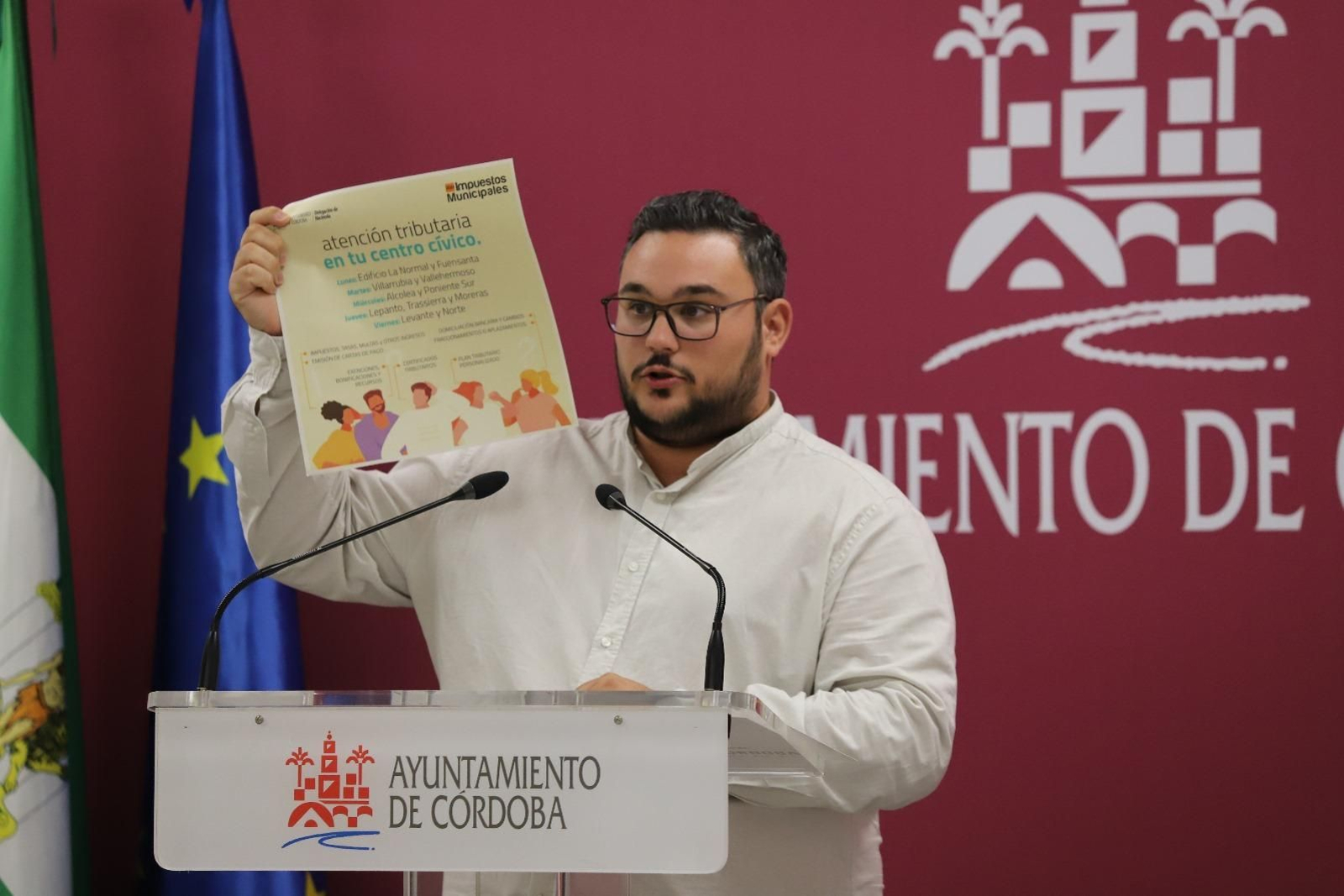 El concejal de Hacemos Córdoba Iván Fernández.