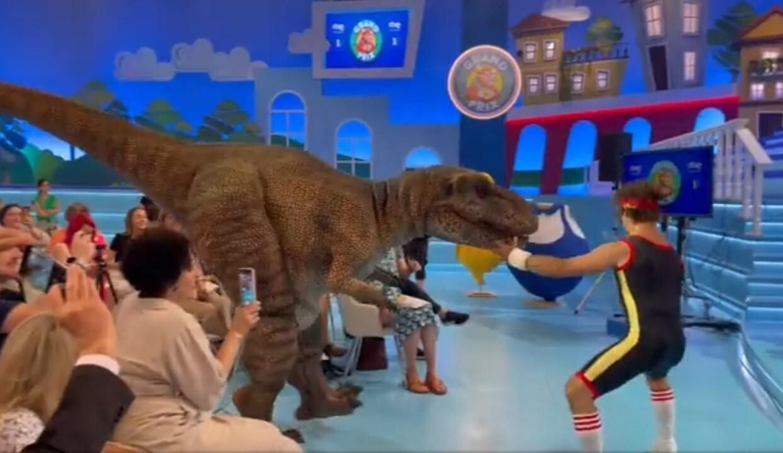 Niko, el dinosaurio del 'Grand Prix'