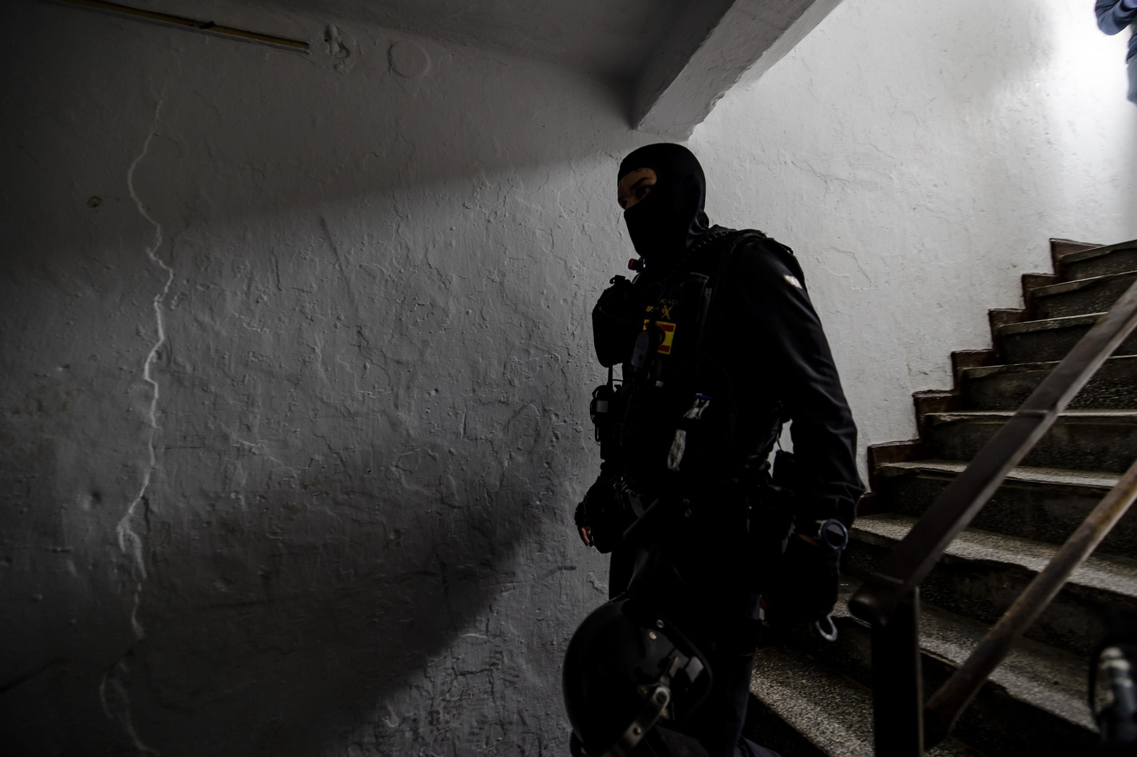 Imágenes de la interveción antidroga de la Guardia Civil en Barbate.