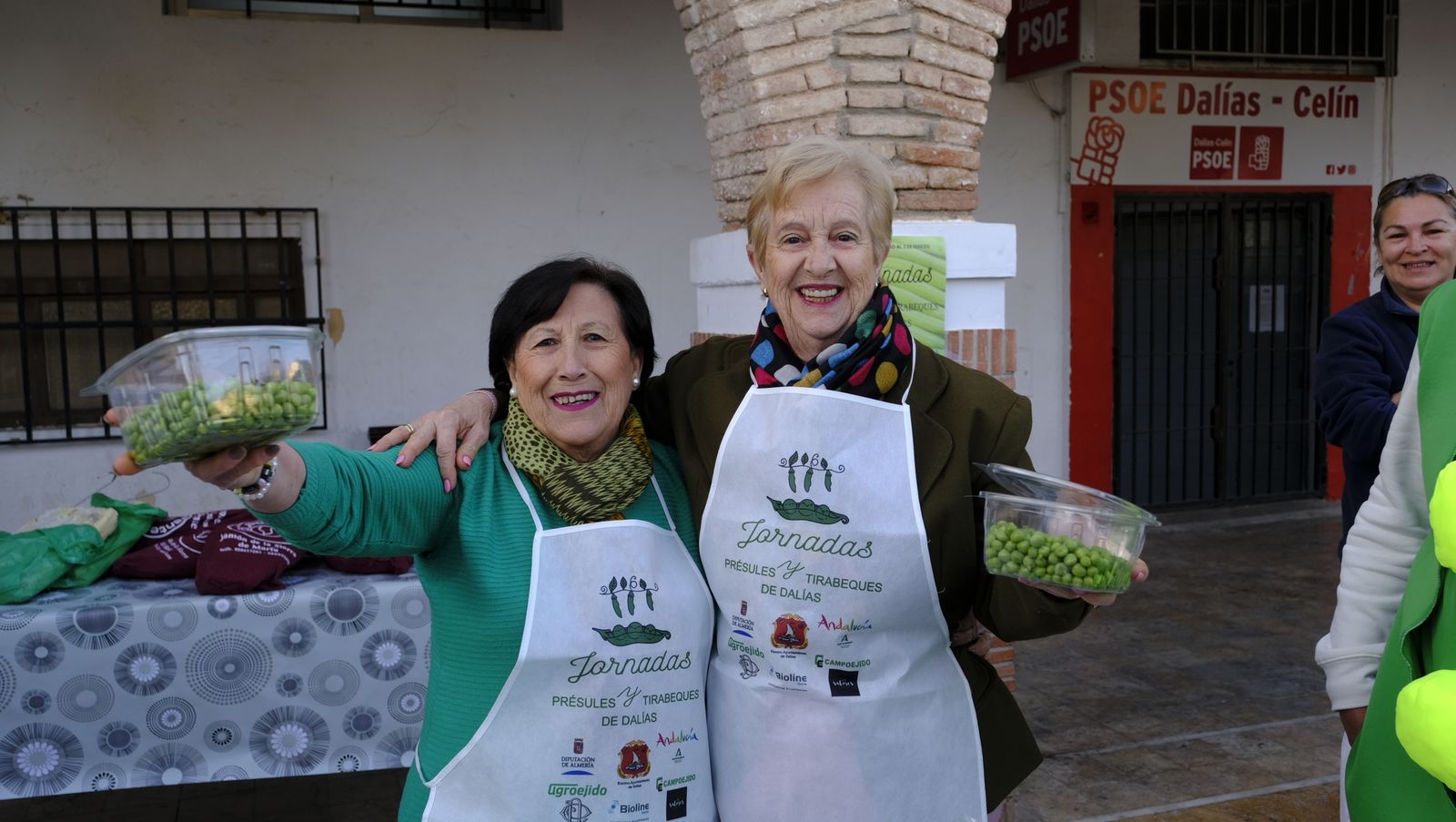 Imágenes de las Jornadas de Présules y Tirabeques en Dalías