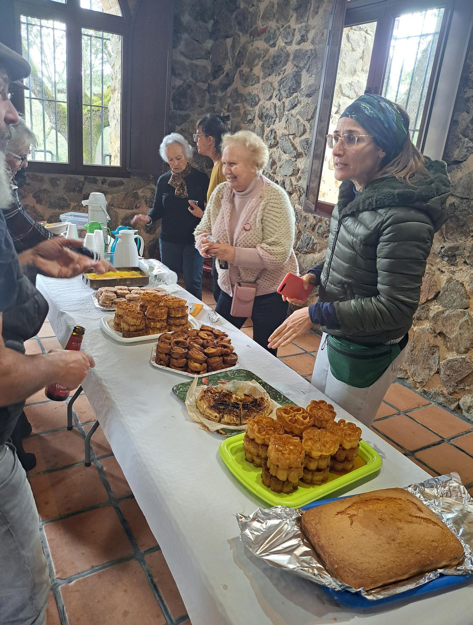 Almuerzo participativo en La Nava.