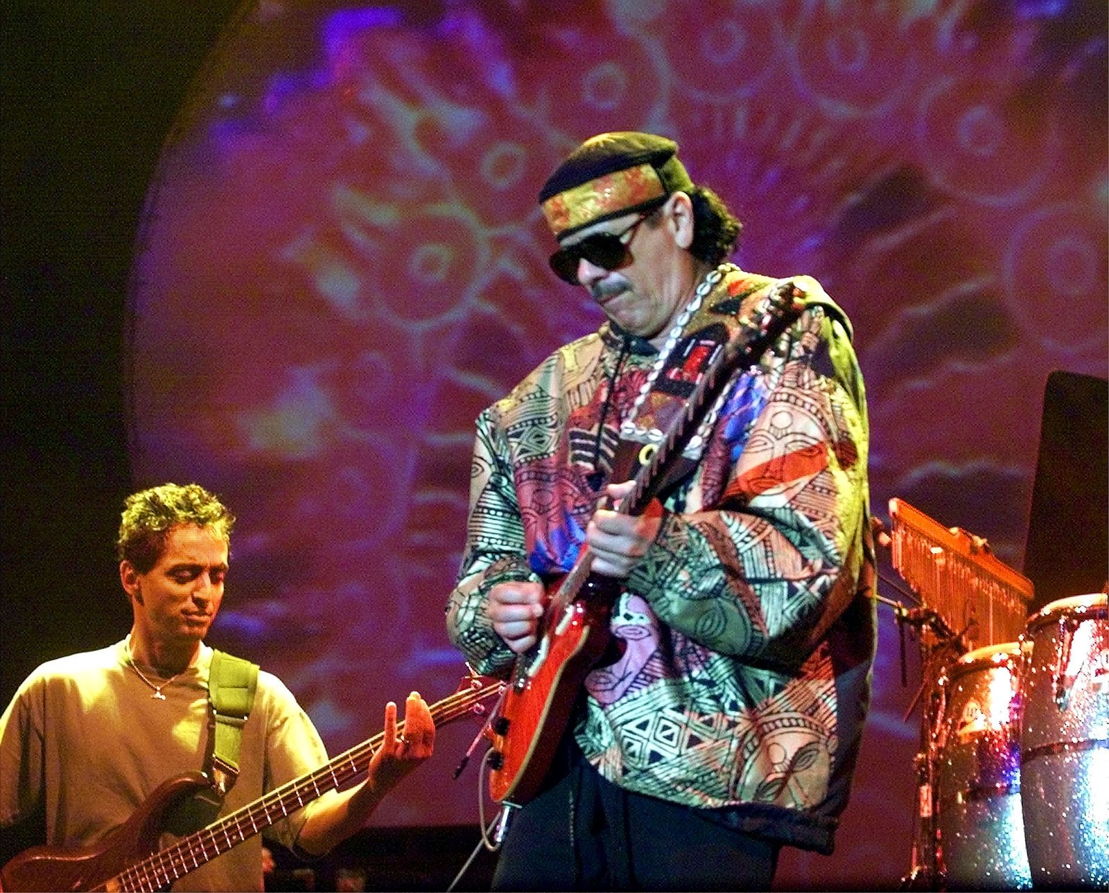 El guitarrista Carlos Santana