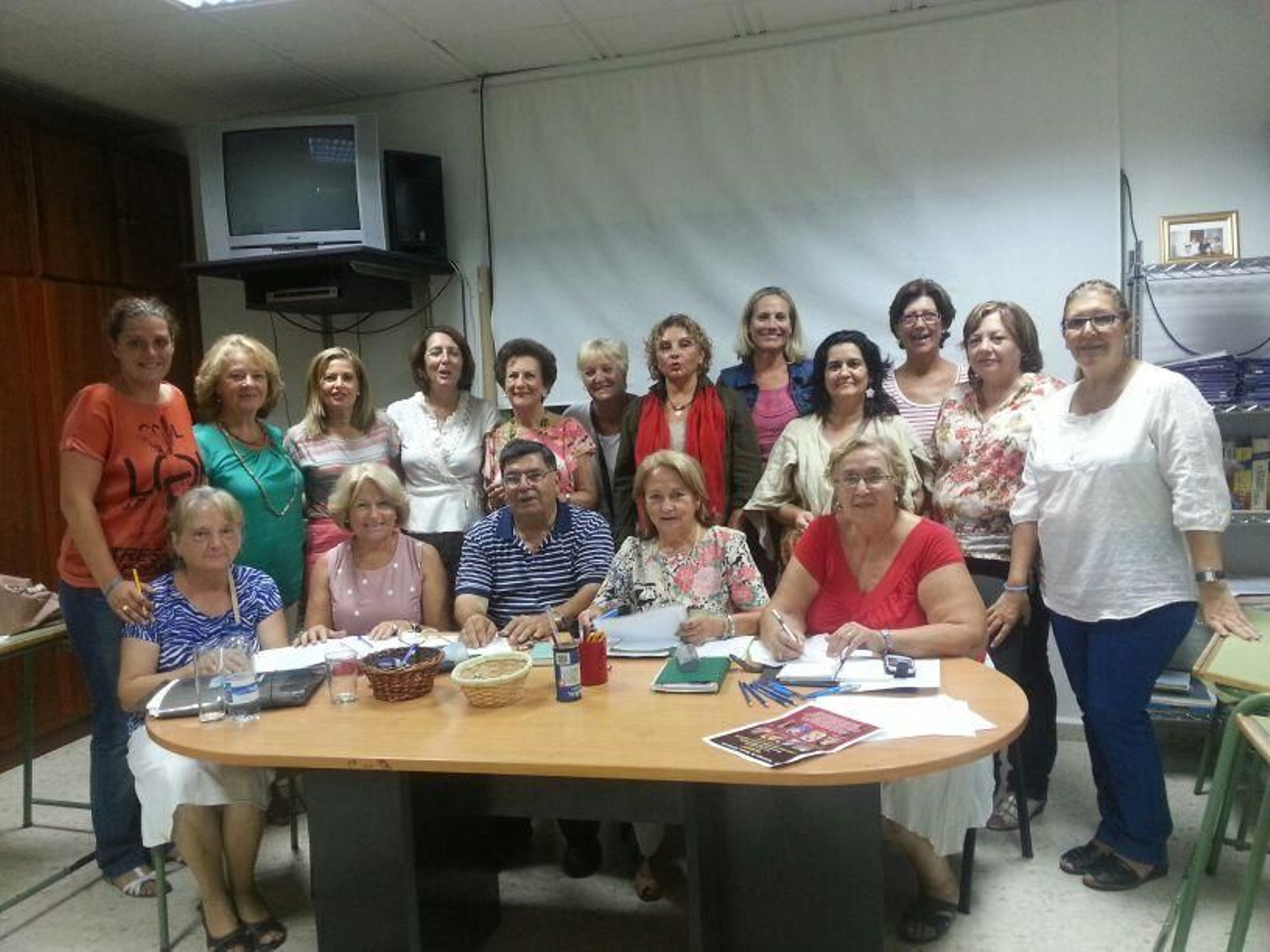 Miembros de Chiclana Voluntaria, asociación reconocida.