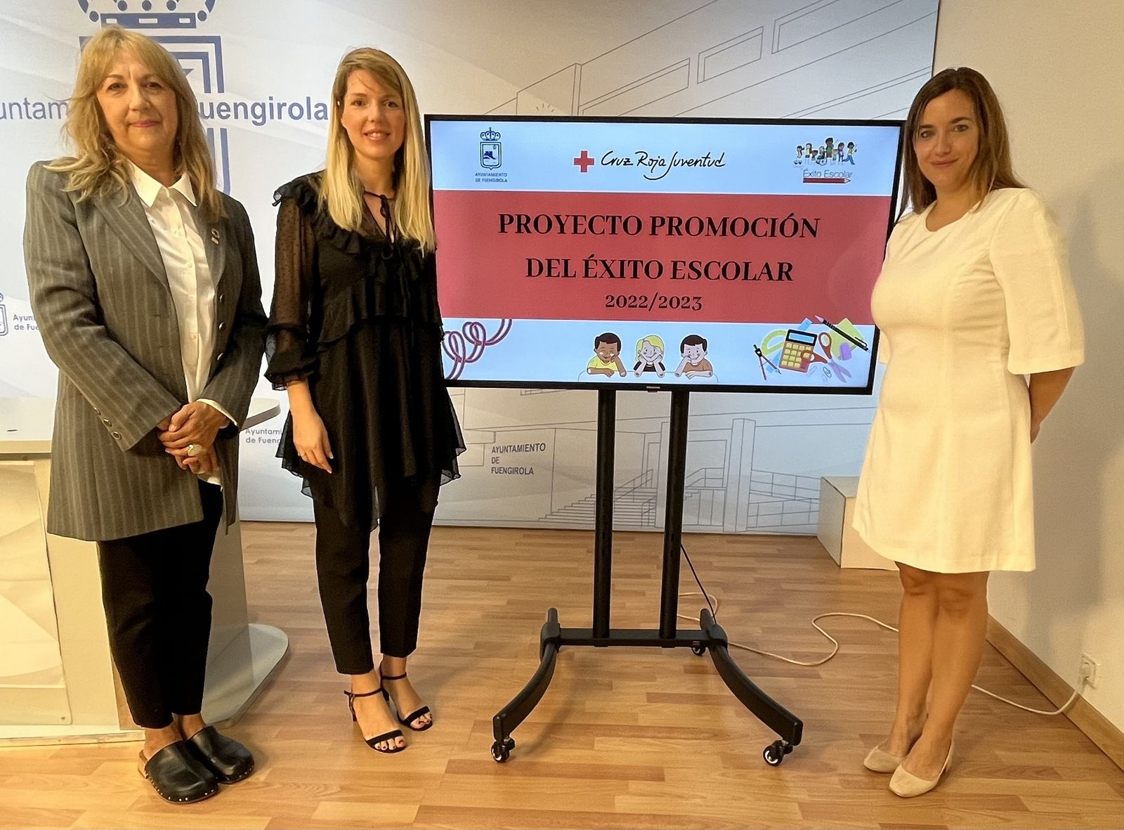 La presentación del proyecto de promoción que desarrollarán el Ayuntamiento de Fuengirola y Cruz Roja.