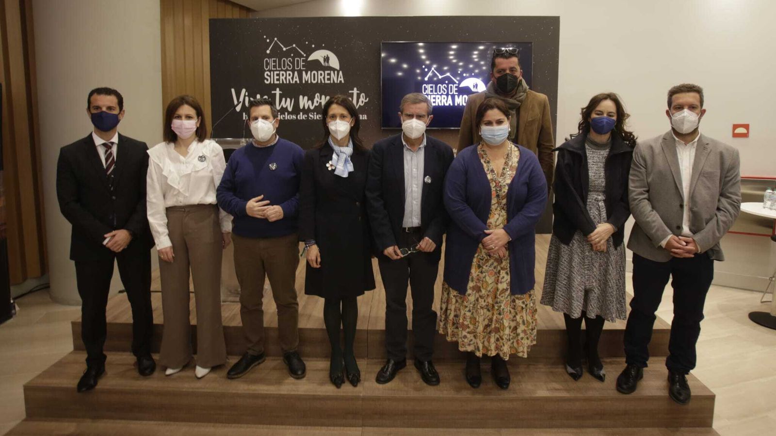 Presentación de la campaña 'Vive tu momento bajo los cielos de Sierra Morena'.