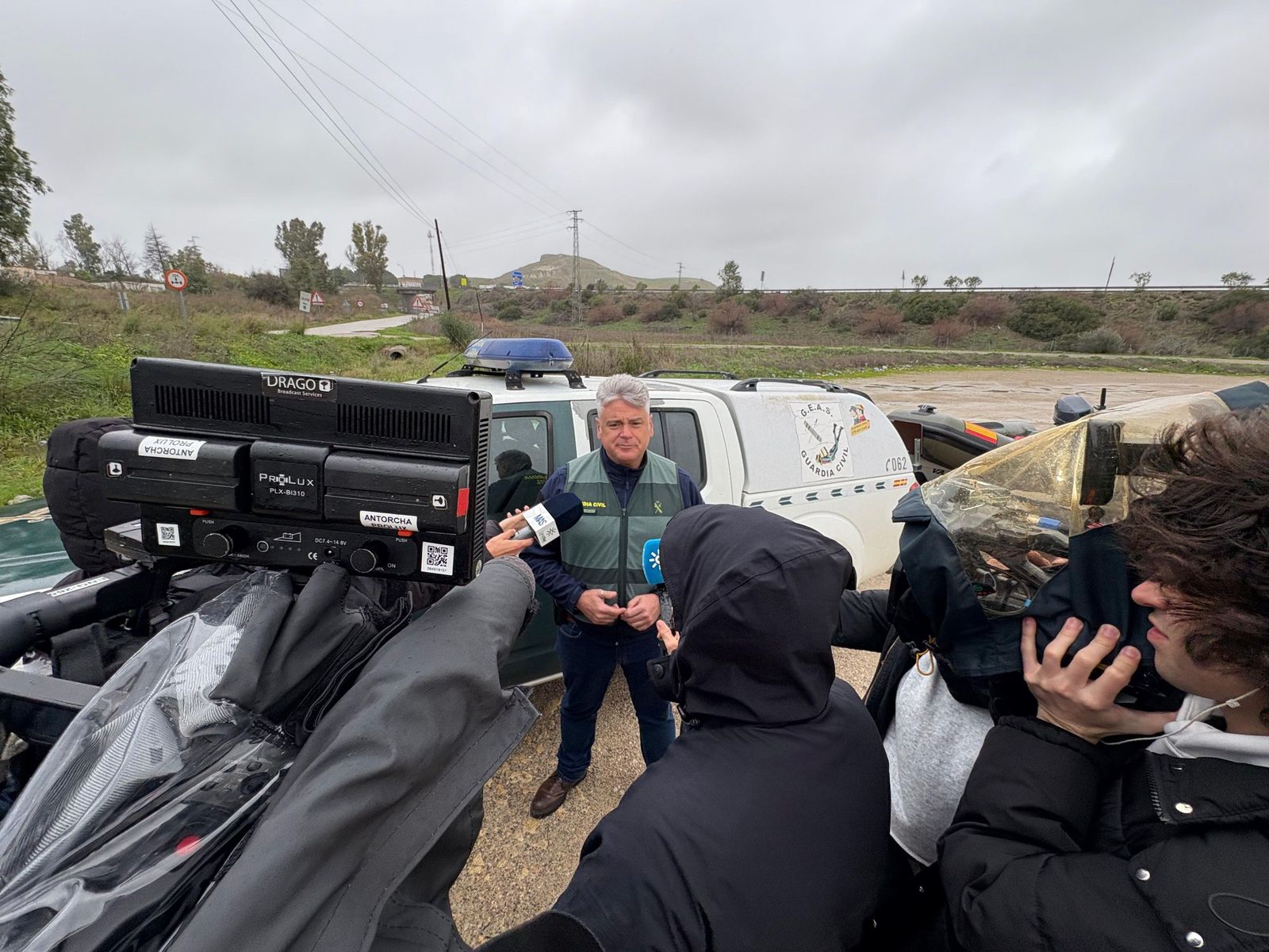 El portavoz de la Guardia Civil, Manuel González.