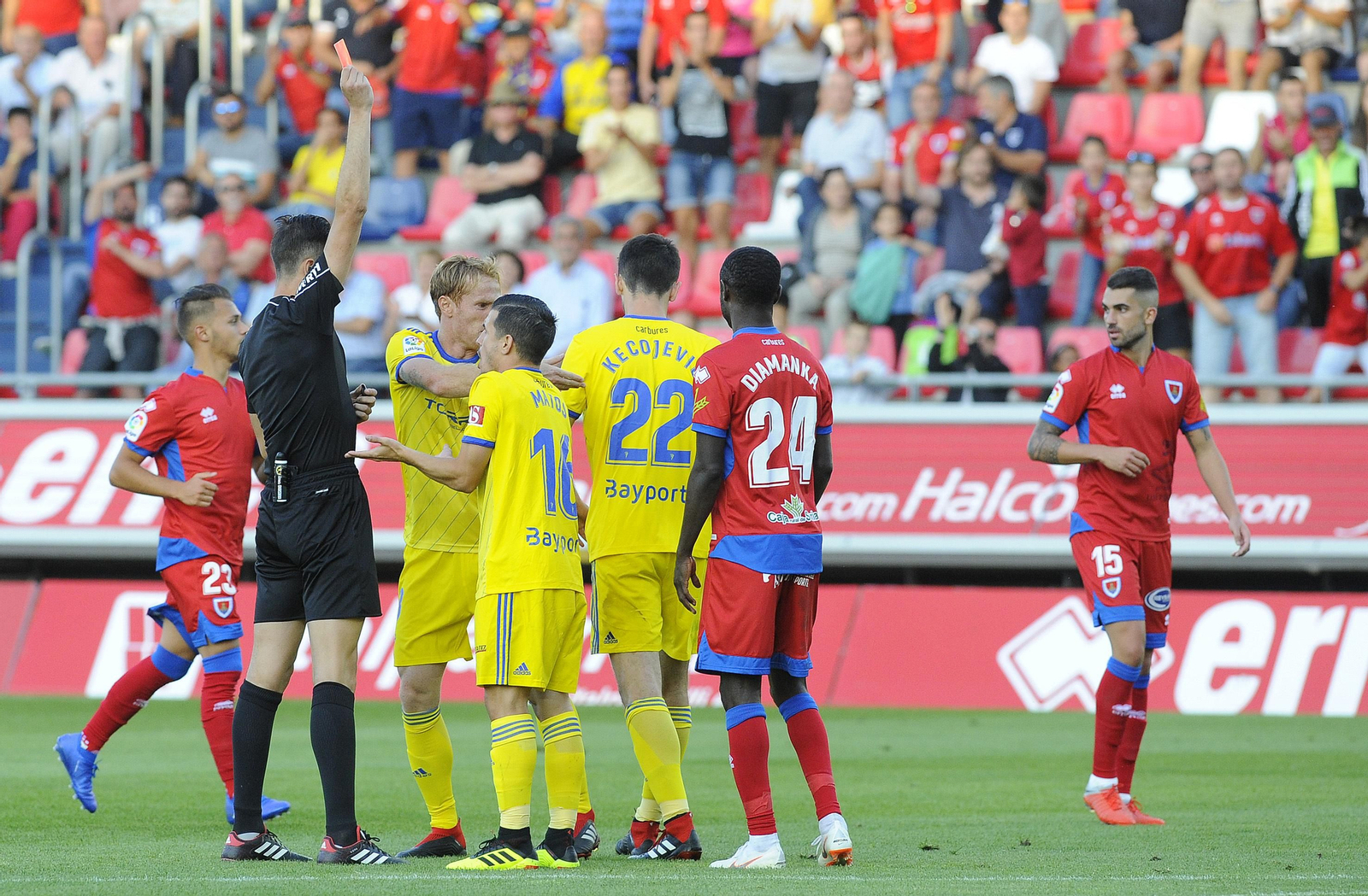 Las imágenes del Numancia-Cádiz