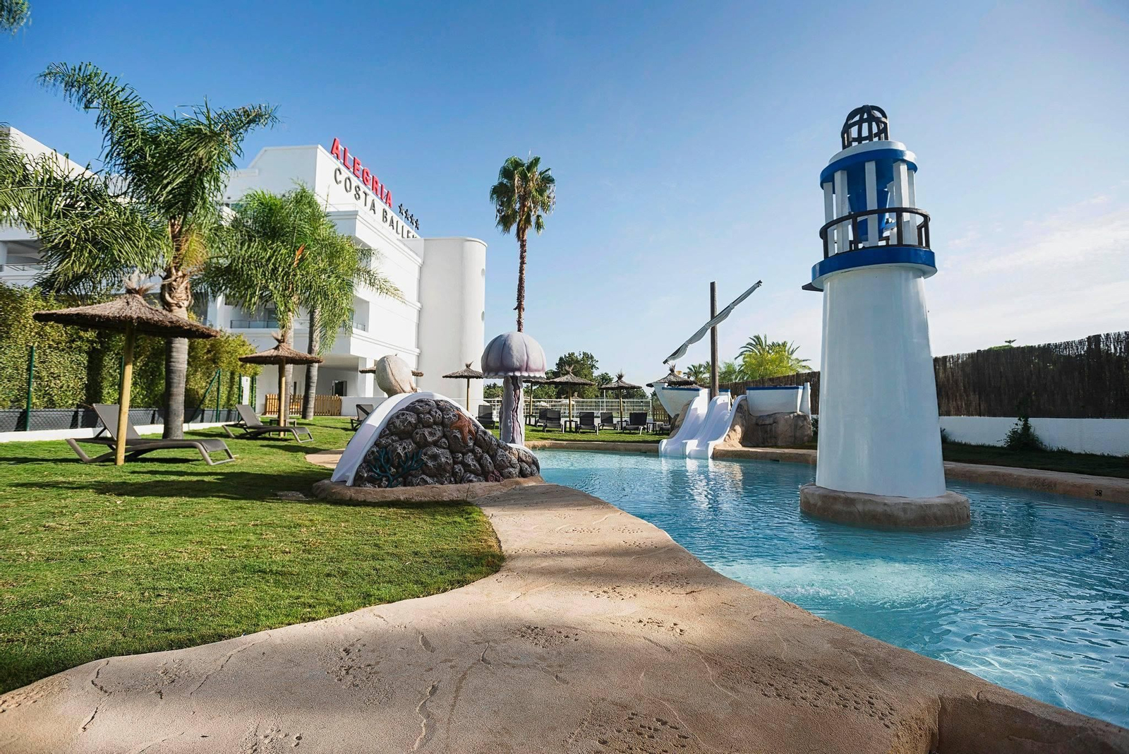 Una vista del hotel Alegria de Costa Ballena, inaugurado en julio pasado.