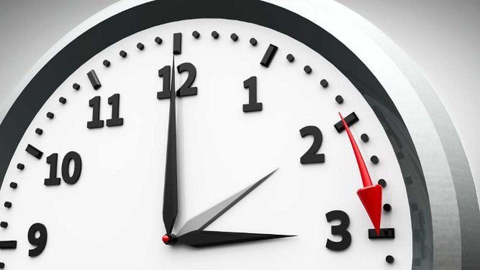 A las 2:00 serán las 3:00