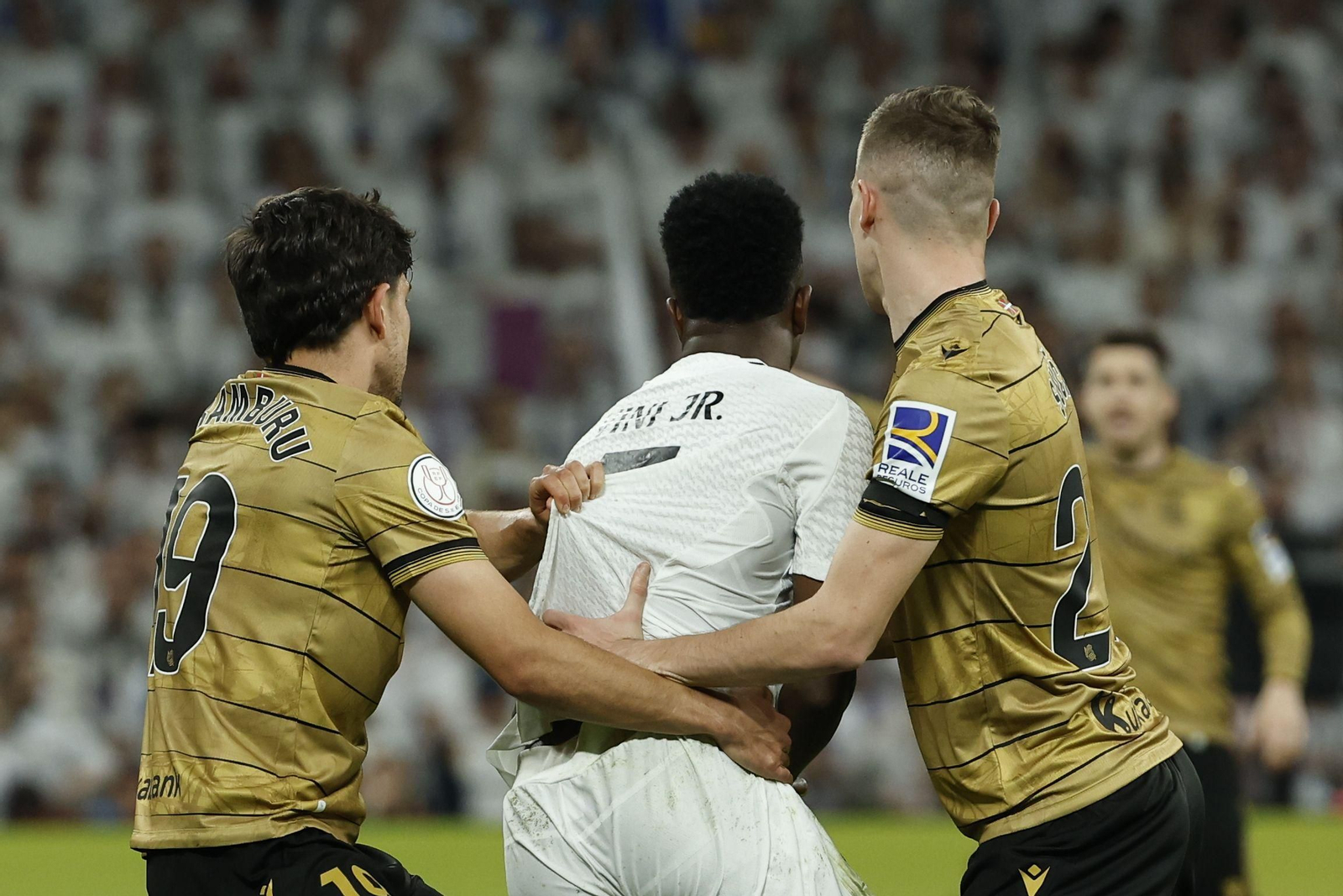 Las fotos del Real Madrid - Real Sociedad camino del Estadio de la Cartuja