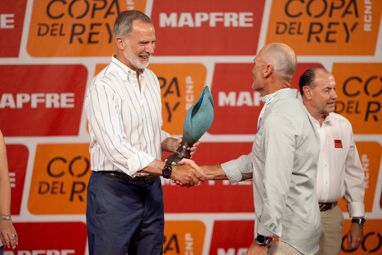 Las fotos de la entrega de premios de la Copa del Rey Mapfre de vela