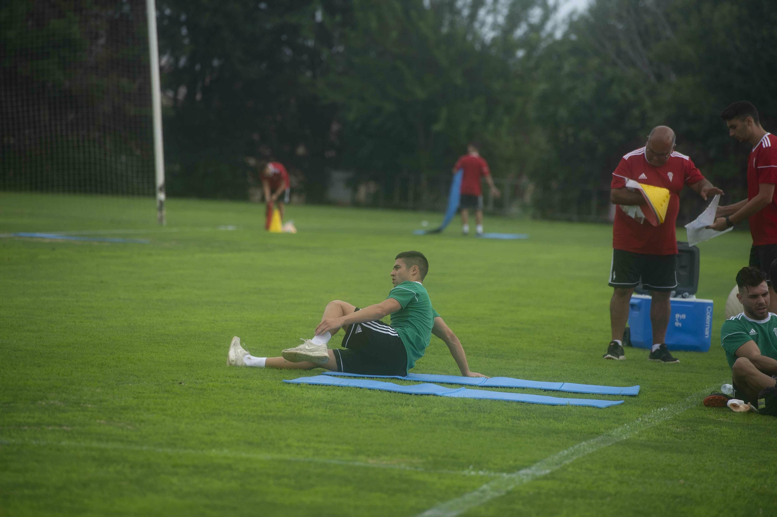 El primer entrenamiento del Córdoba CF, en imágenes