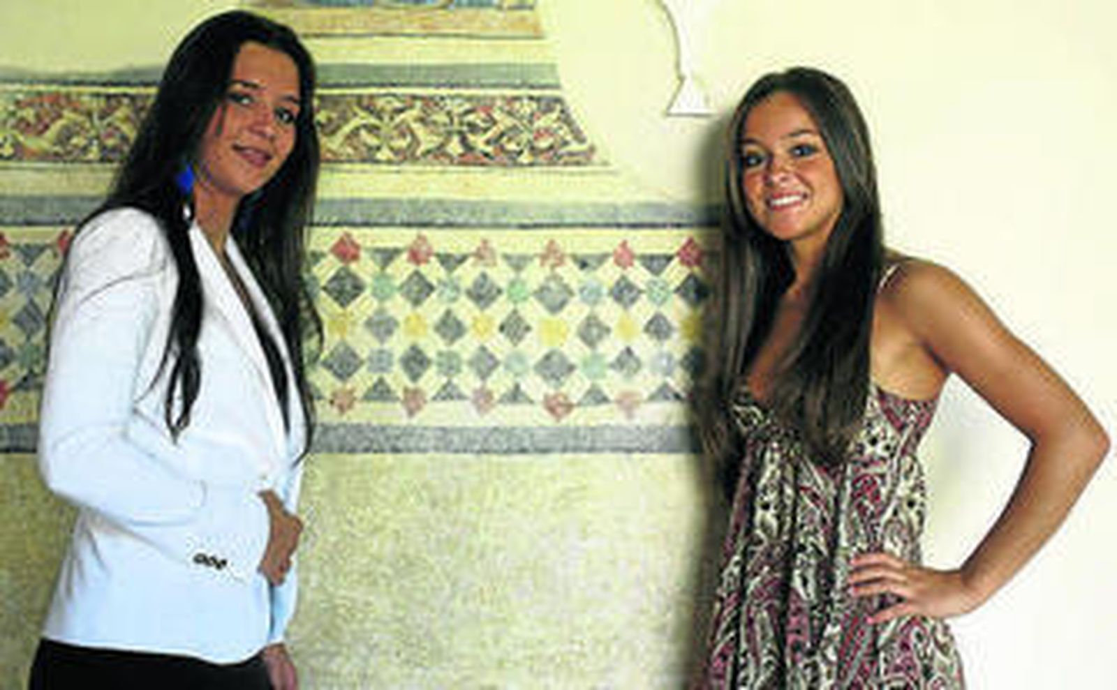 Paloma Fantova y Macarena Ramírez, en Santa Clara.