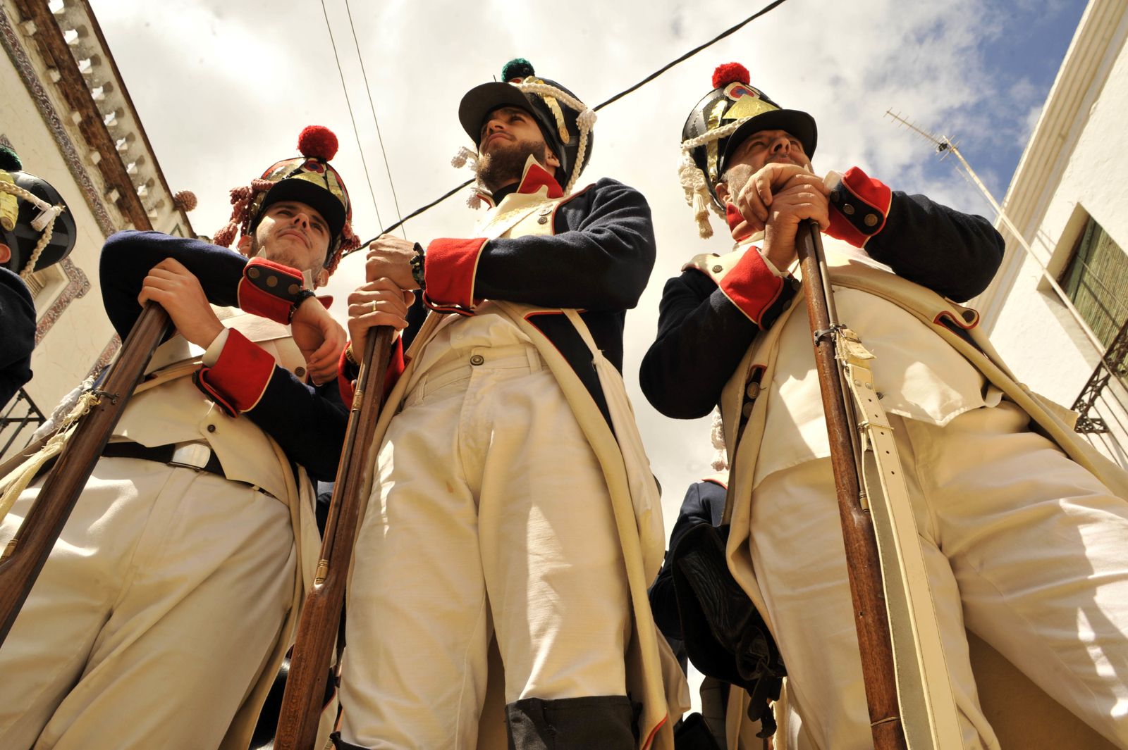 Imágenes de la recreación histórica de Algodonales