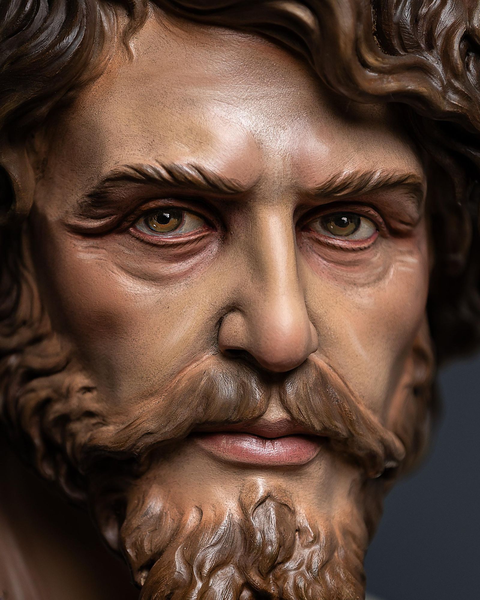 El rostro de Santiago Apóstol