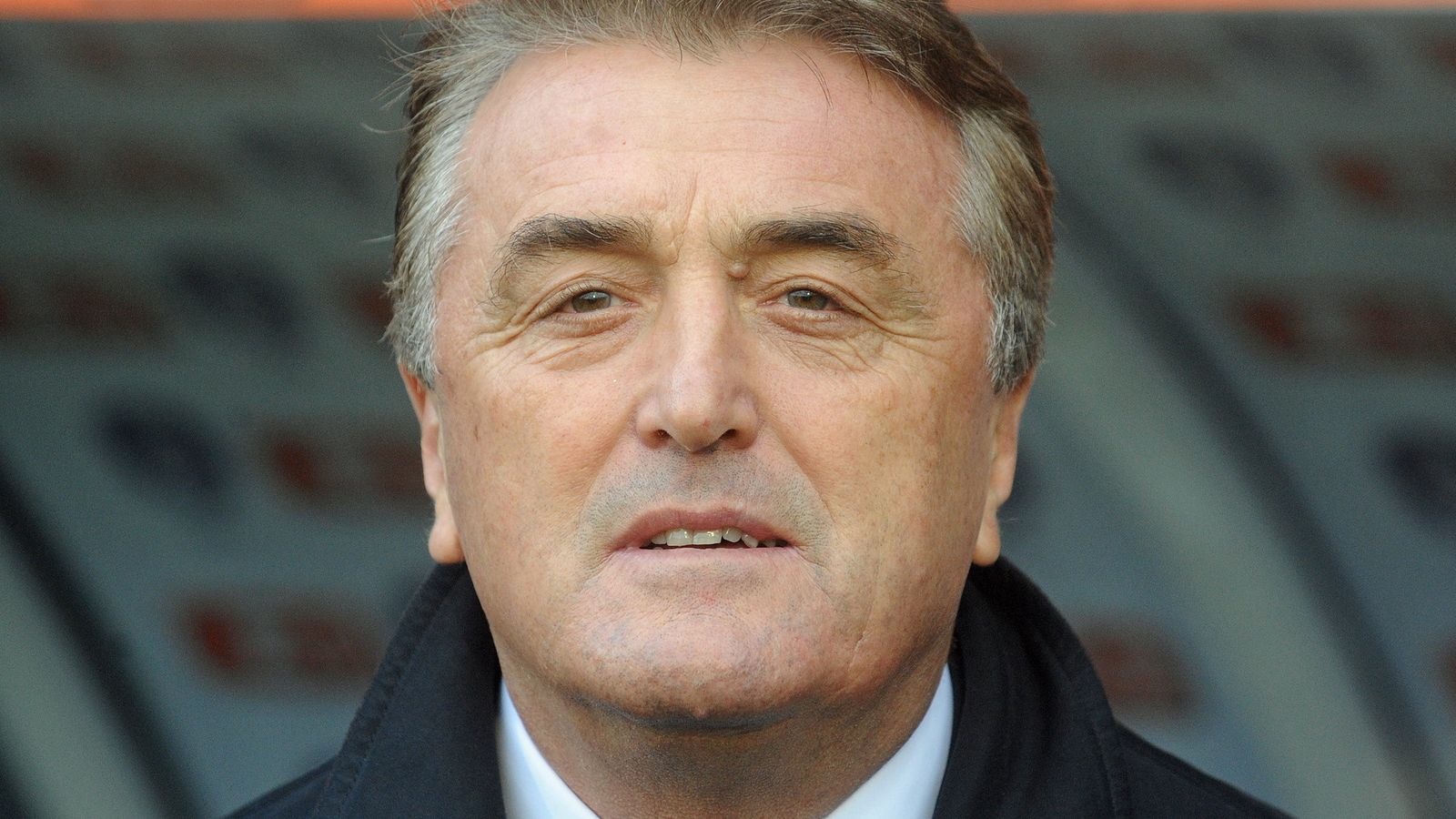 Antic, en una visita a Craven Cottage.