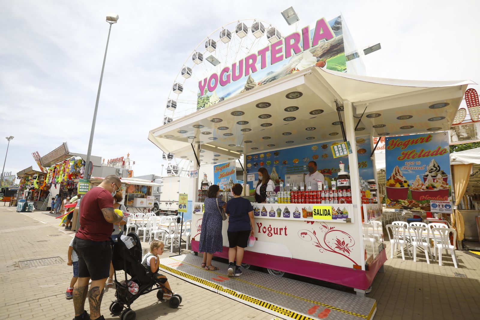 Las imágenes del segundo fin de semana de atracciones en El Arenal