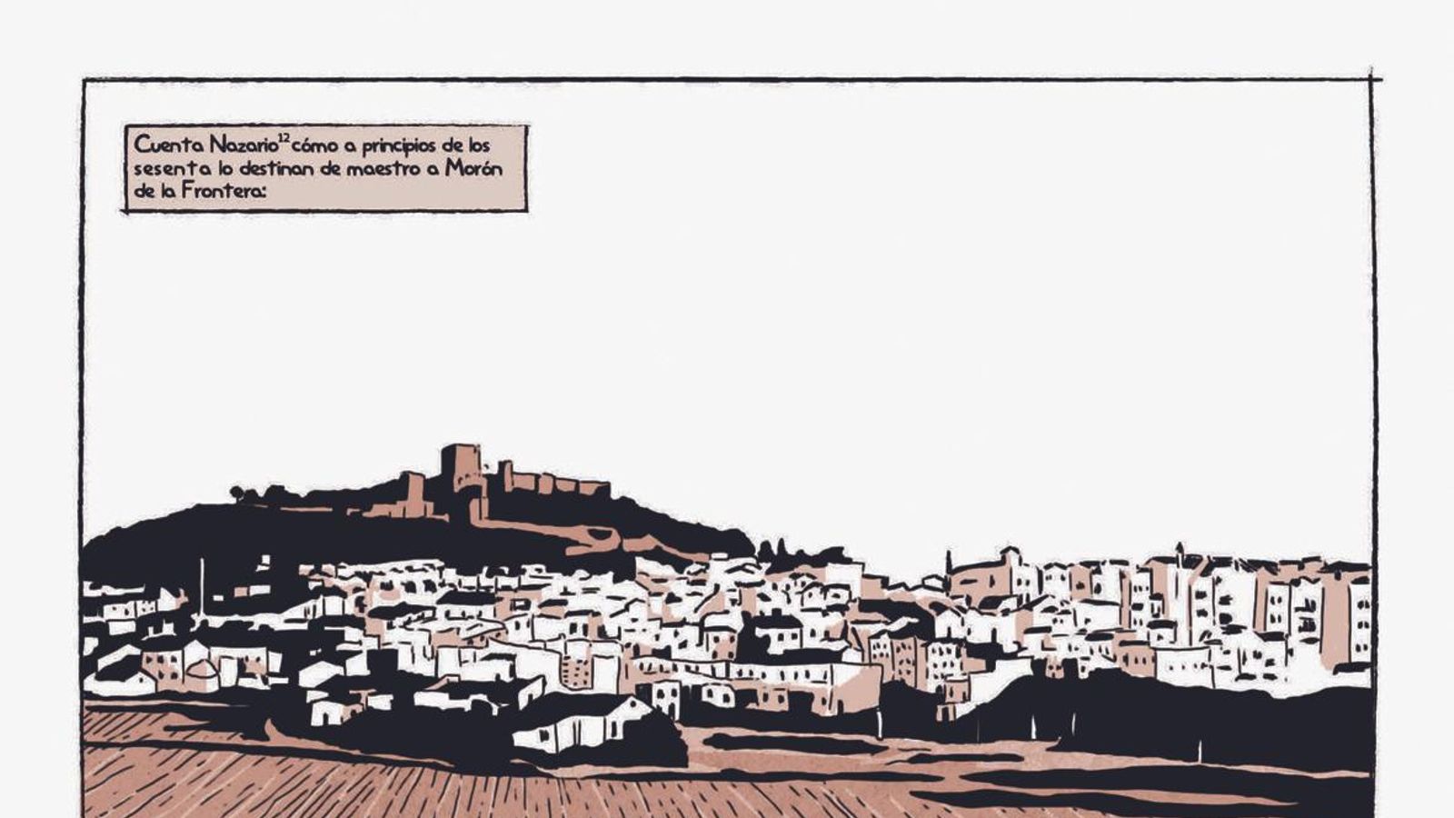 El guitarra Diego de El Gastor representa la tradición de toque de Morón de la Frontera.