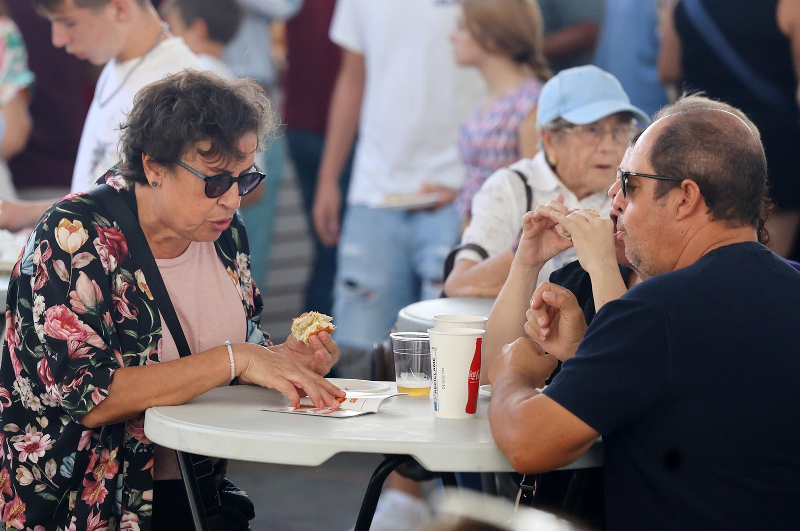 Imágenes de la Feria de la Tapa de Huelva en la mañana del domingo