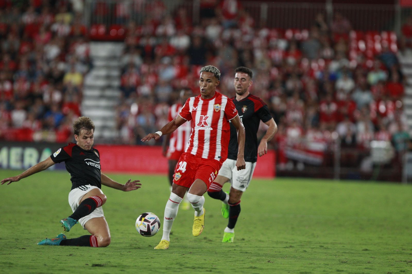 Imágenes del partido U.D. Almería-C.A. Osasuna