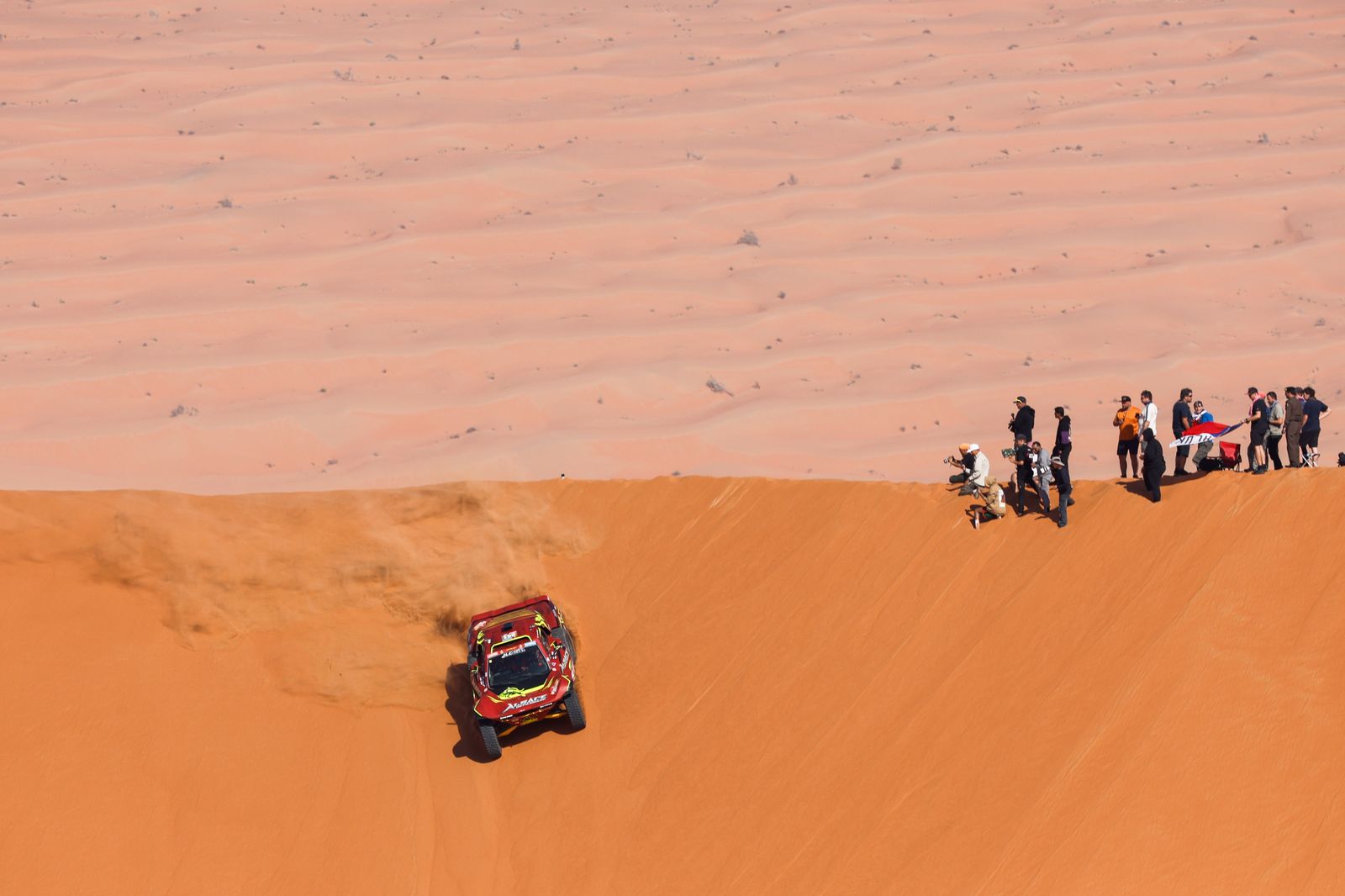 Las mejores fotos del Dakar por las dunas
