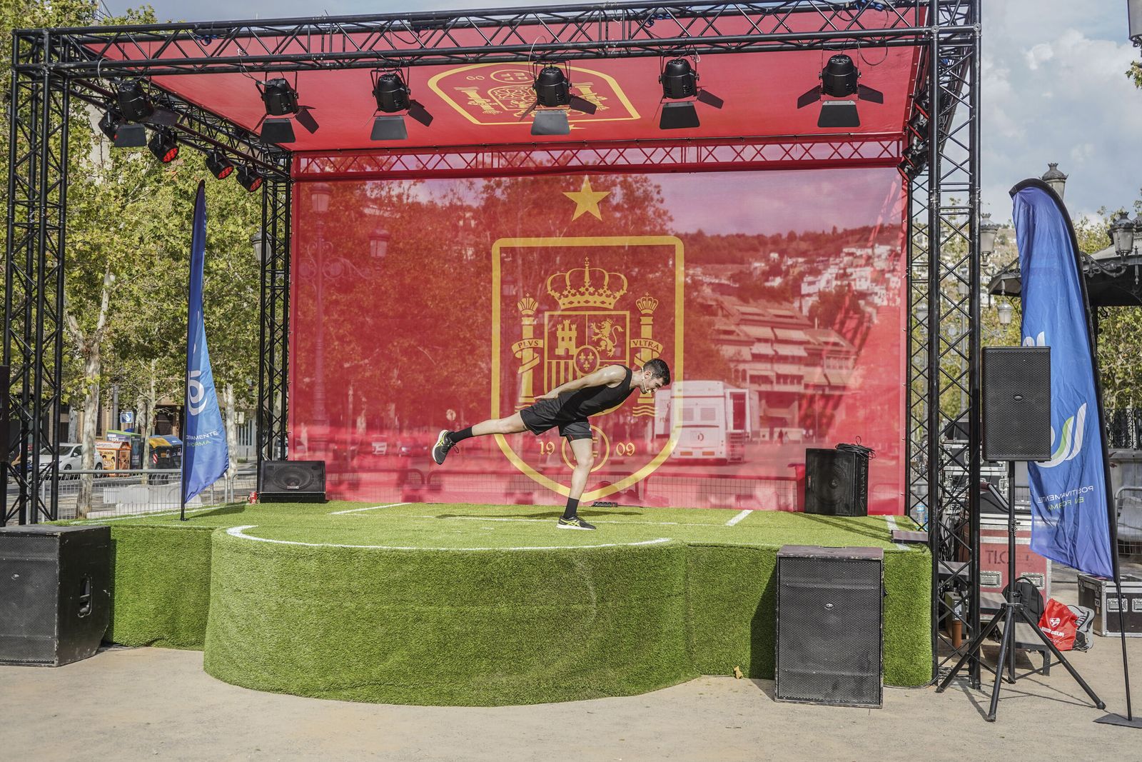 Granada disfruta con la Fan Zone de la Selección española