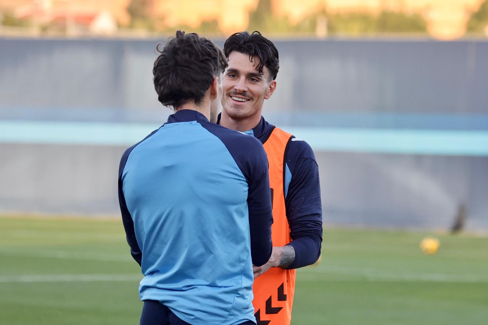 Kevin, novedad en el trabajo del Málaga CF