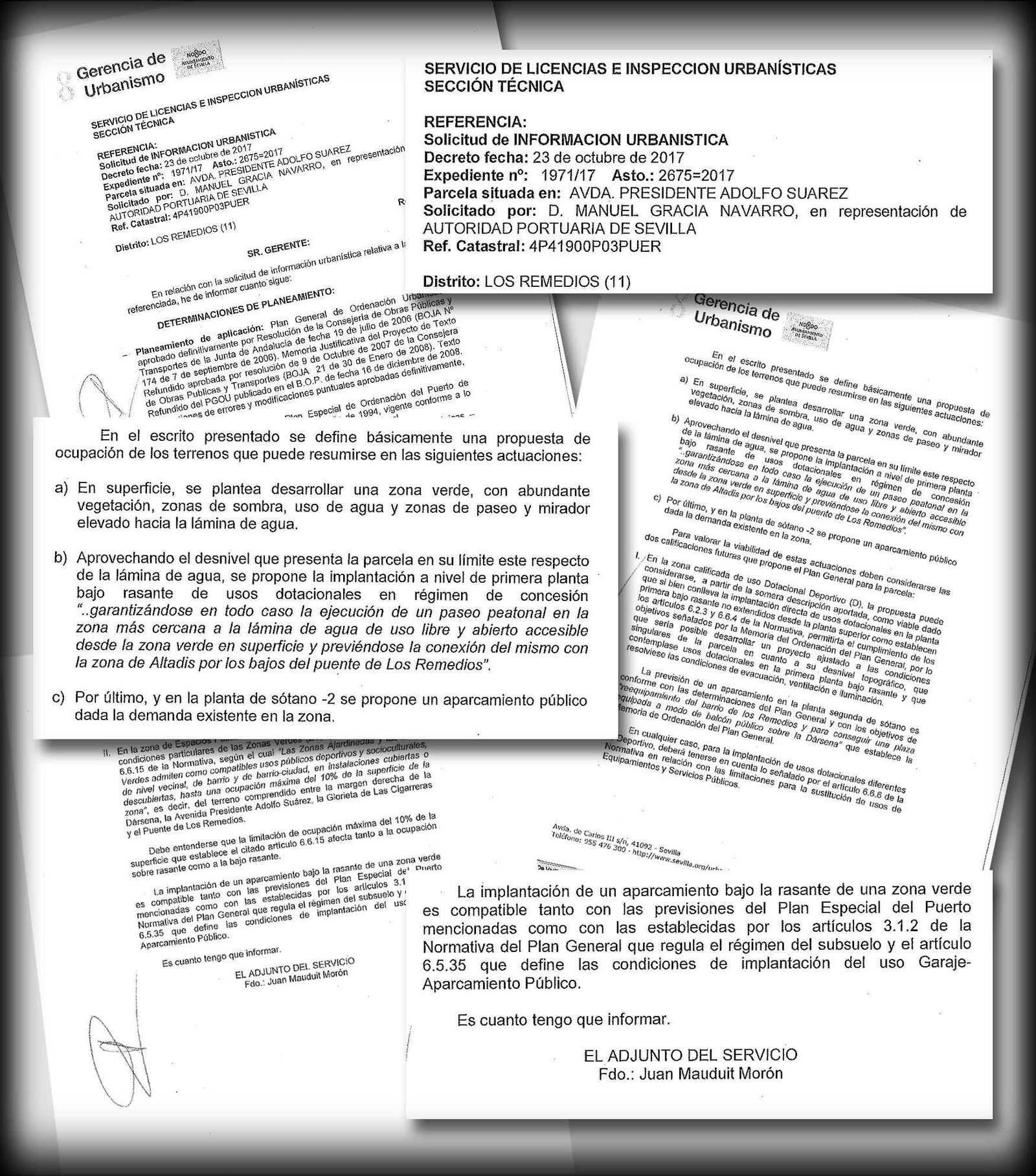 El Puerto incluye en su parcela de Los Remedios un parking subterráneo