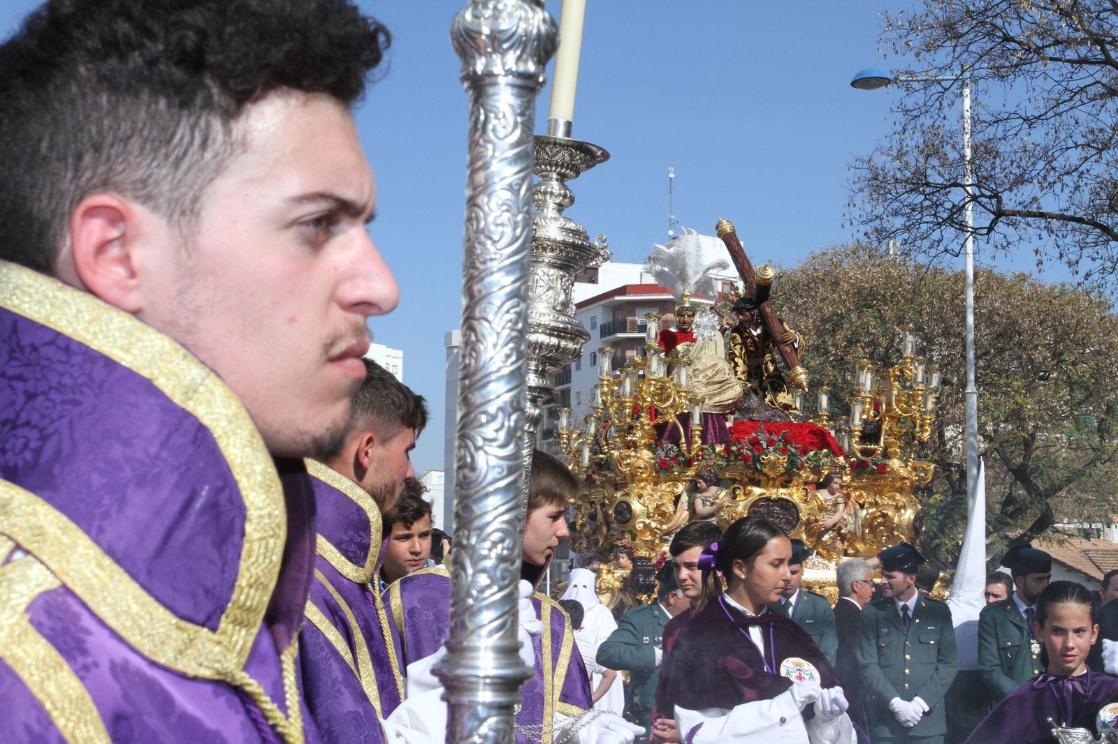 Imágenes de las Tres Caídas. Lunes Santo.