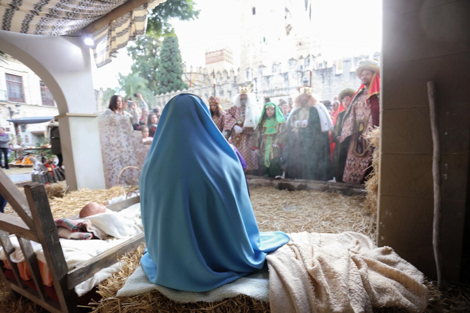 Otra imagen del Portal de Belén.