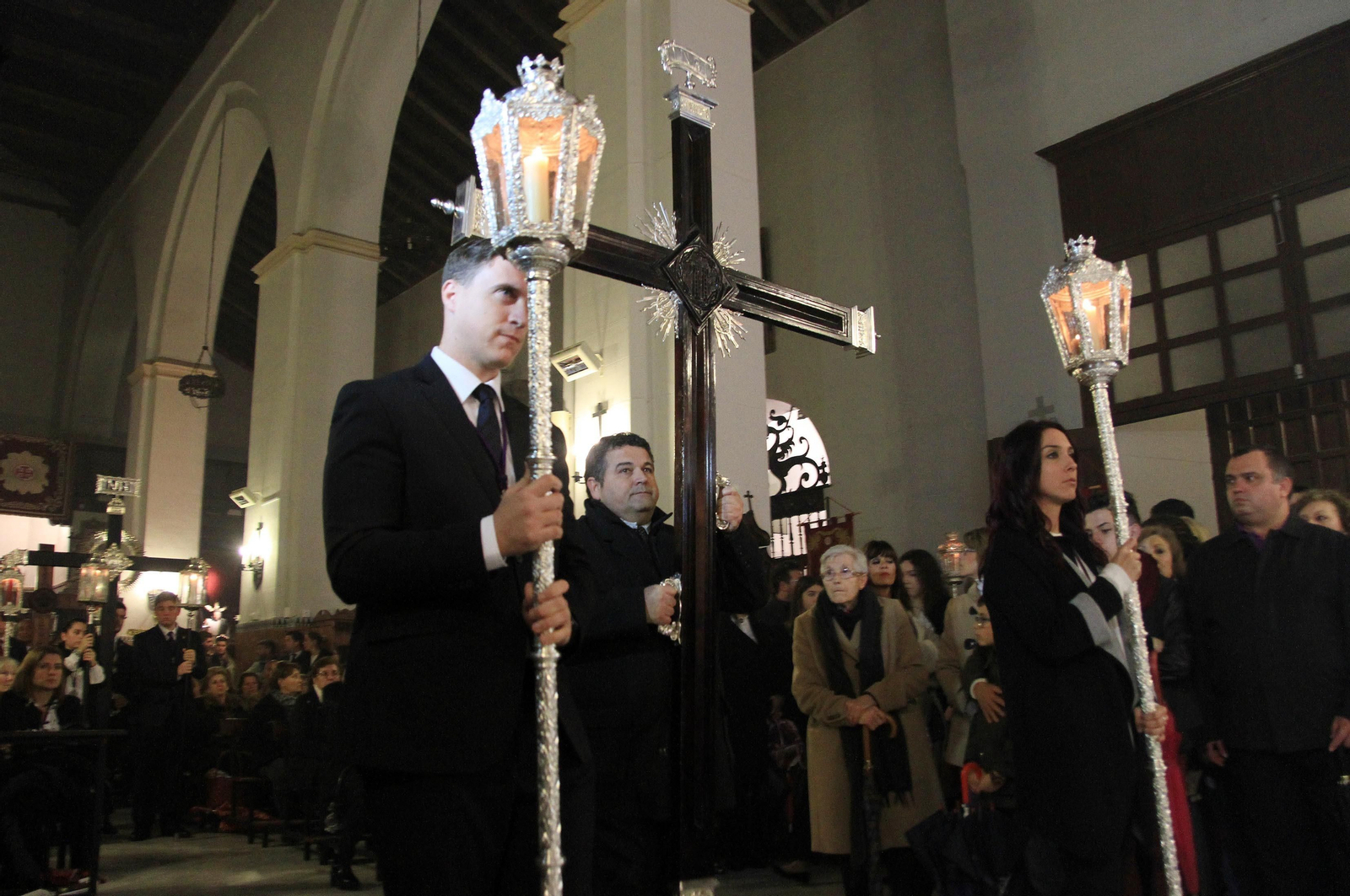 Imágenes del Vía Crucis Oficial de la Semana Santa presidido por el Señor de Pasión