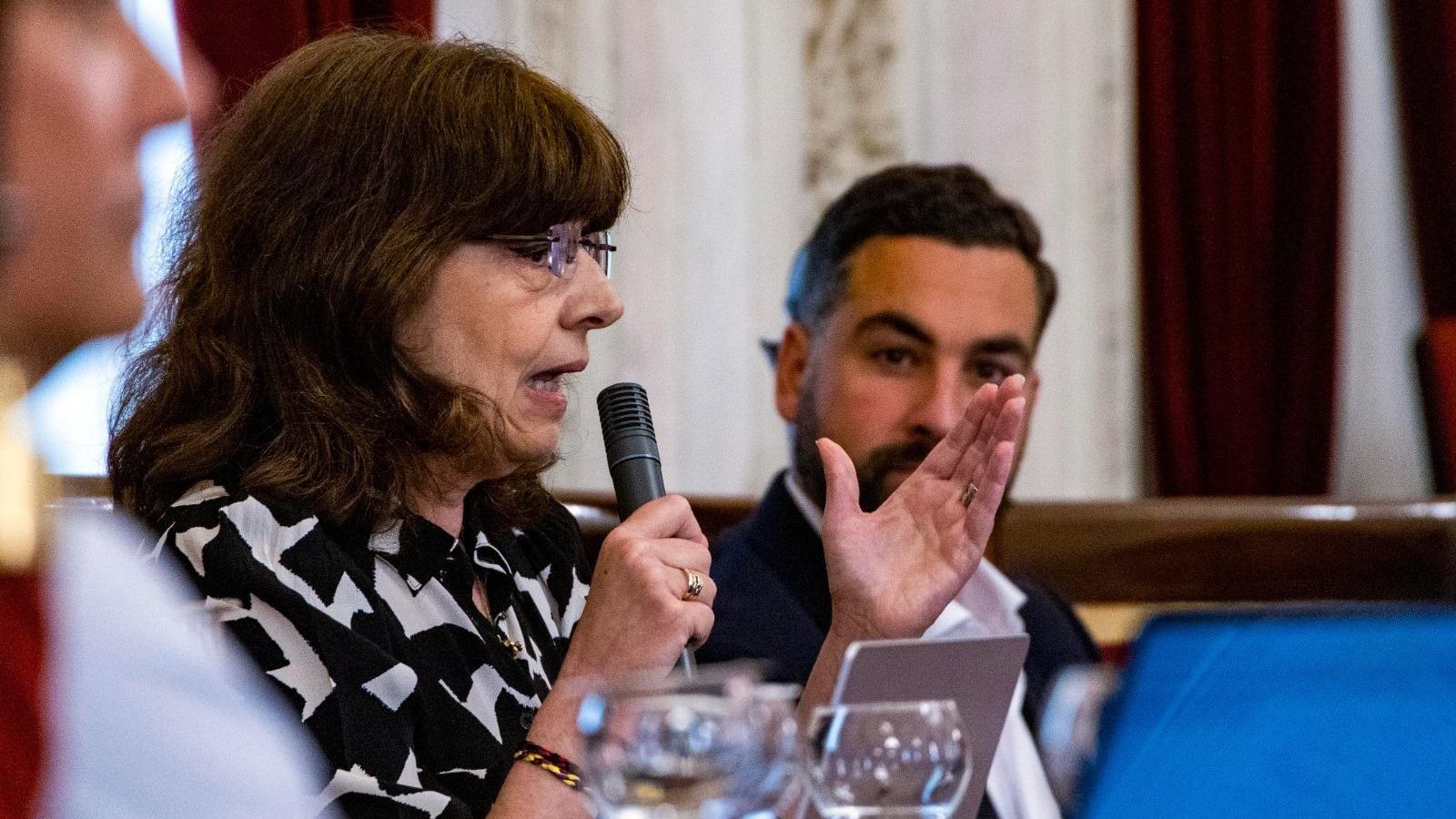 La concejala de Ciudadanos Carmen Fidalgo.