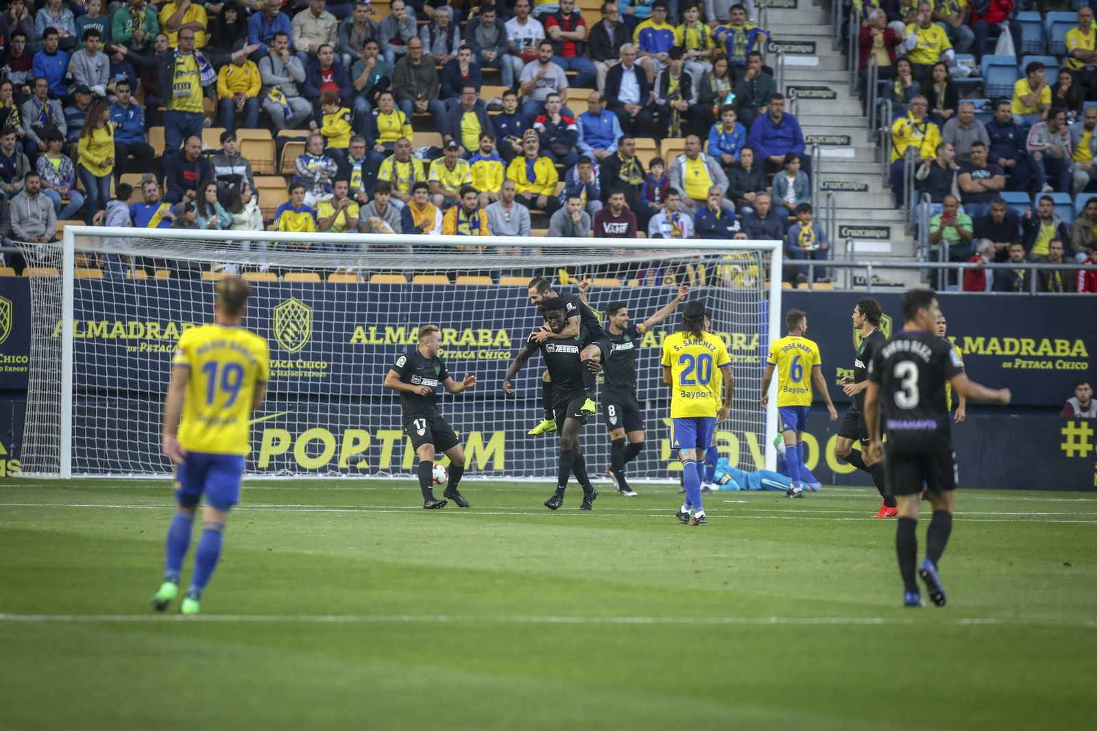 Las imágenes del Cádiz-Málaga