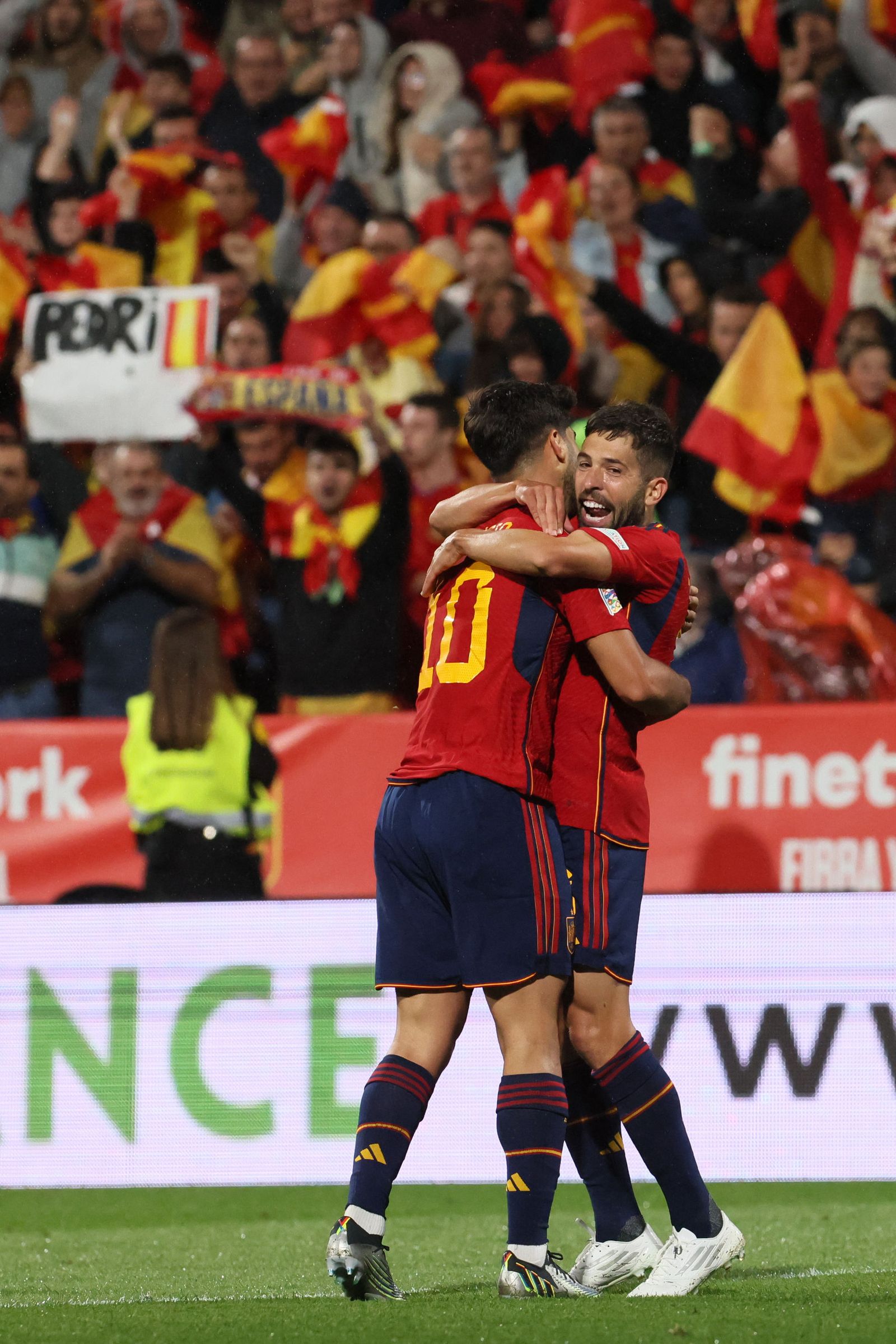 Las imágenes del España-Suiza