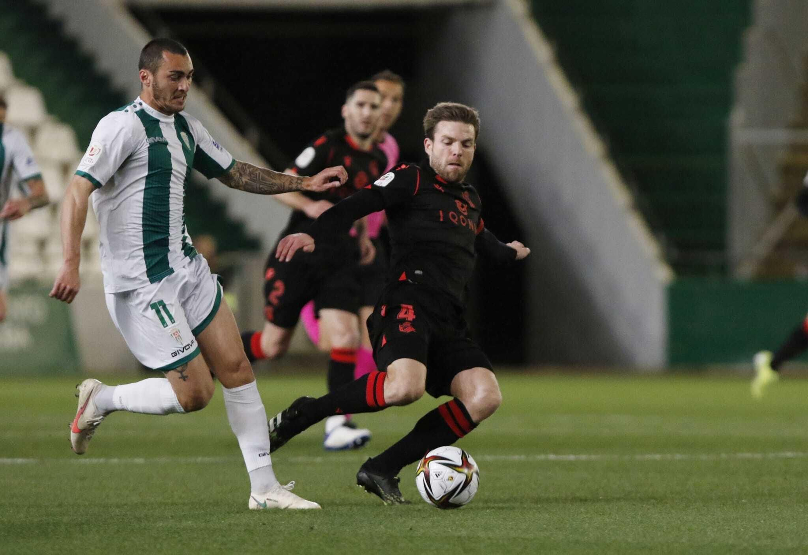 Las fotografías de la derrota del Córdoba CF ante la Real Sociedad en Copa del Rey