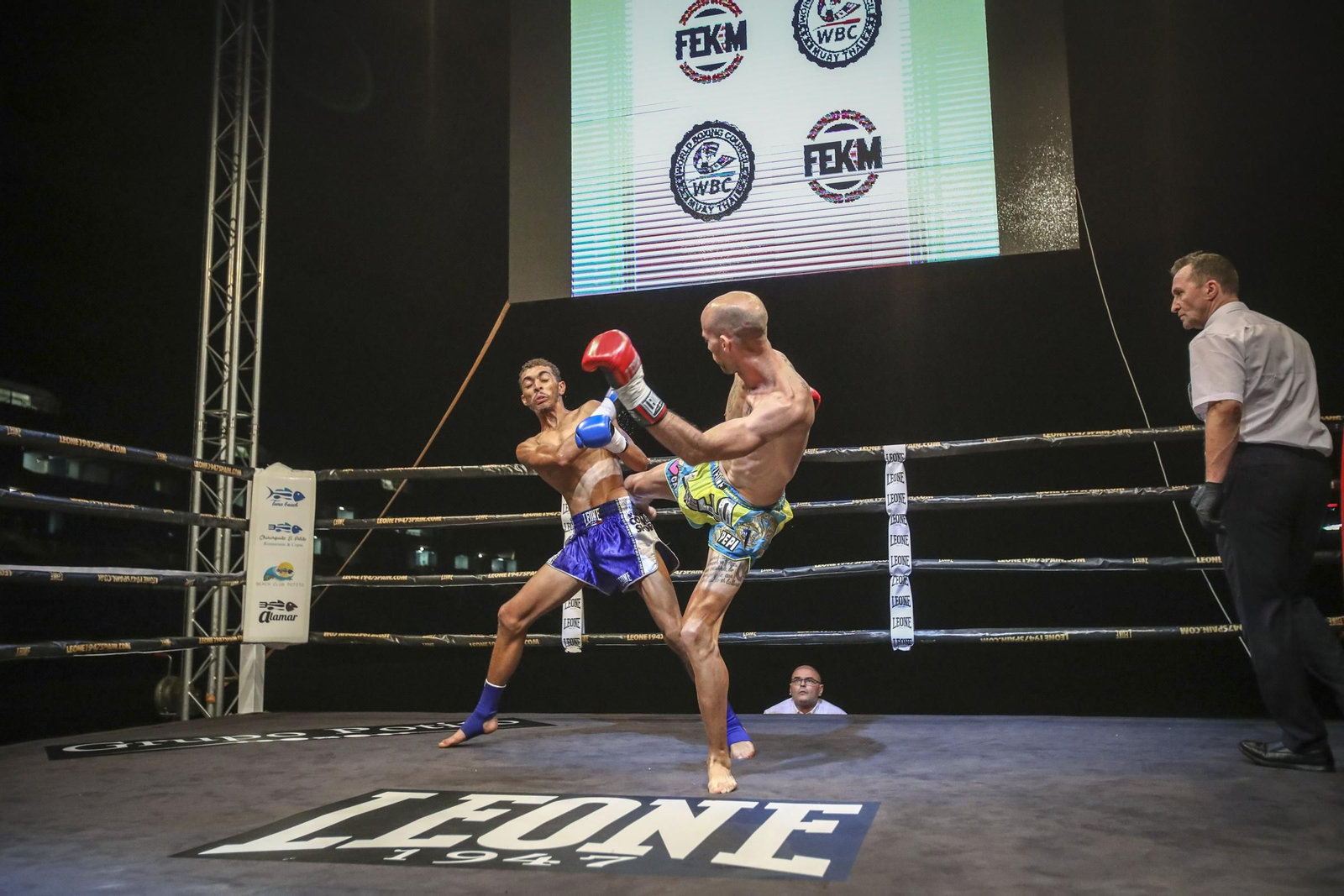 Imagenes de la velada de muay thai, Cádiz Fight Night 2