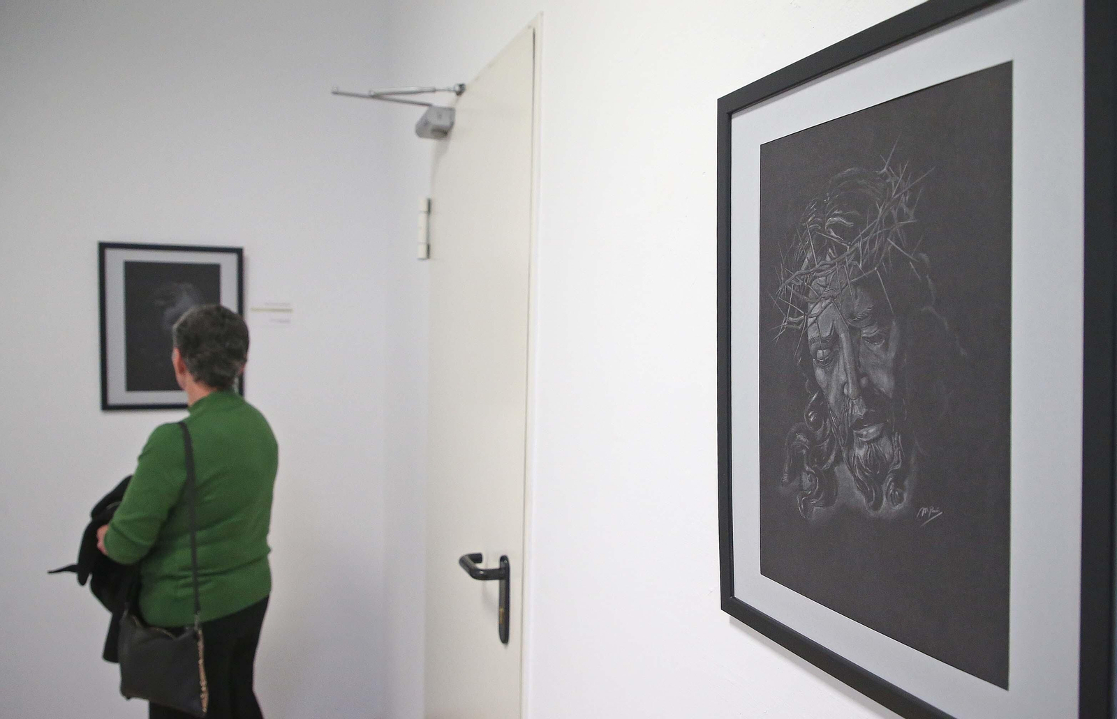 Fotos de la inauguración de 'La Pasión de Jesús' de Manuel Pavón