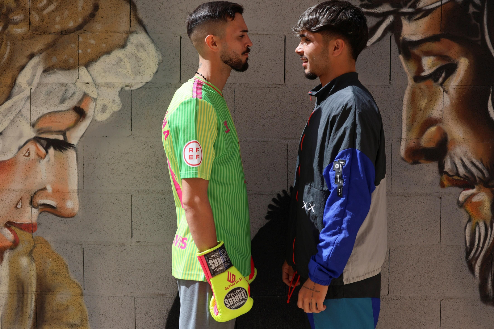 Las fotos de Baldo Mira 'El Flaco' y Kevin junto a El Cautivo