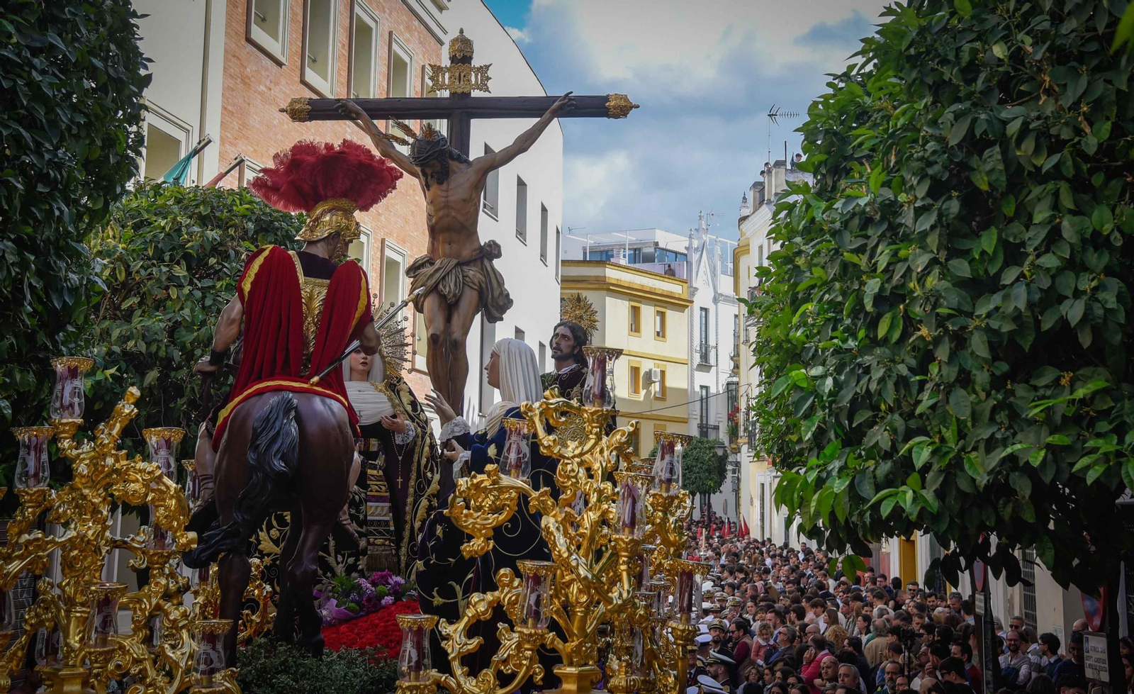 La Hermandad de la Lanzada en la Semana Santa de Sevilla 2025