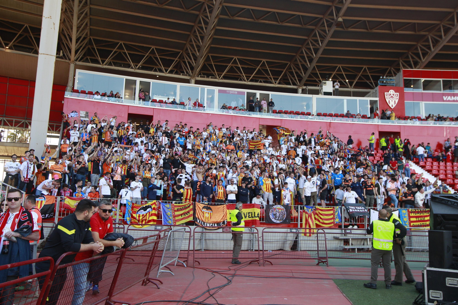 Fotogalería del partido de la Liga Santander, U.D. Almería-Valencia
