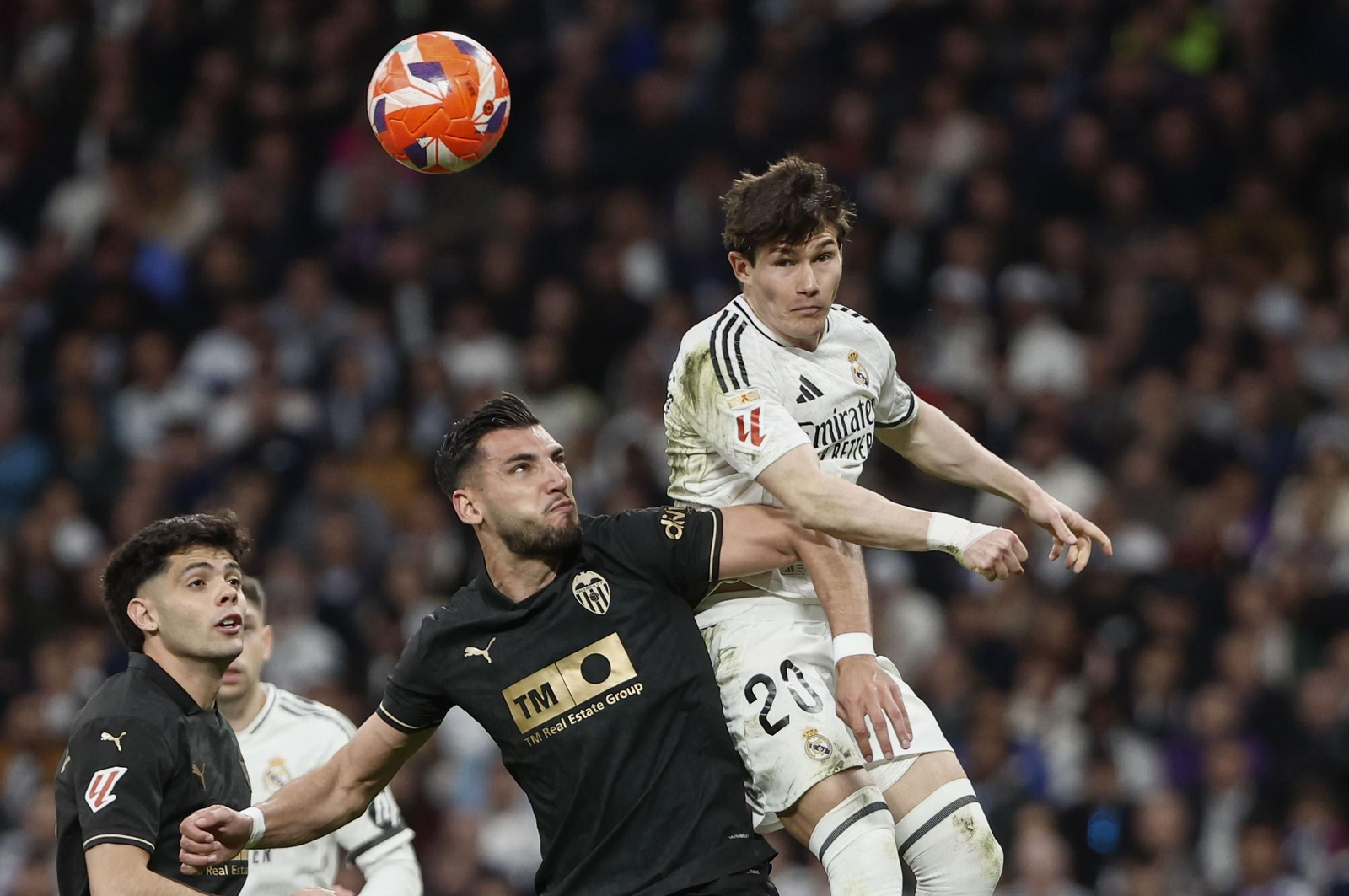 Las fotos de la derrota del Real Madrid ante el Valencia