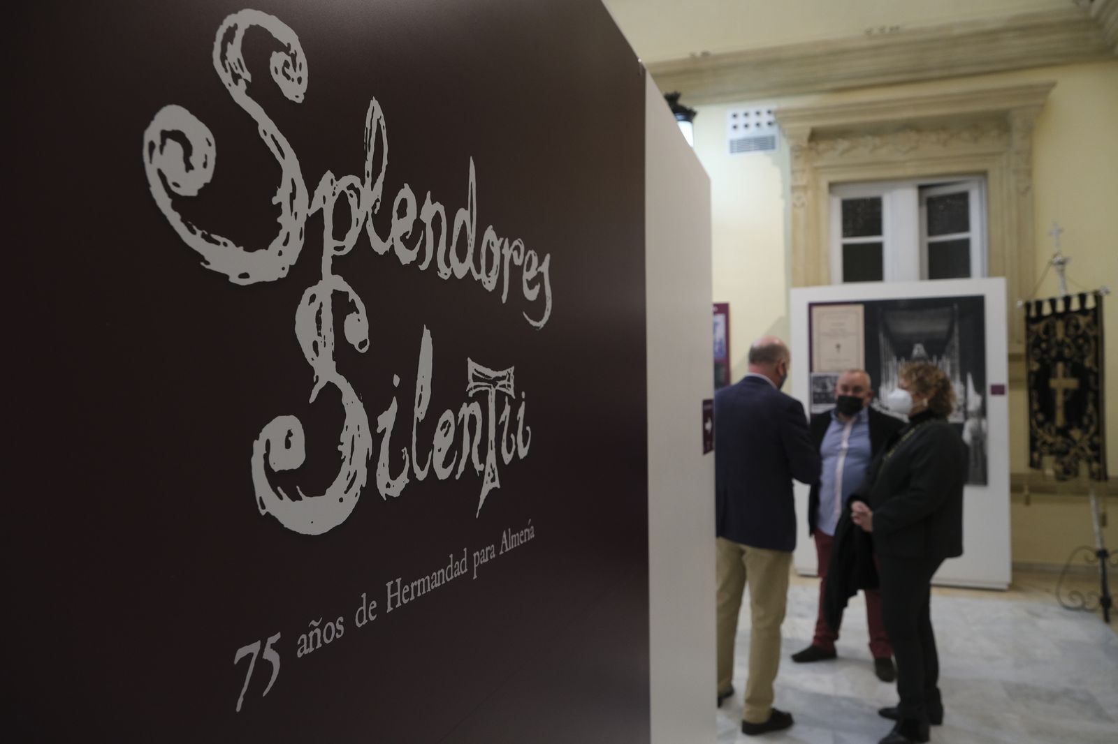 Imágenes exposición Cofradía del Silencio. Diputación de Almería