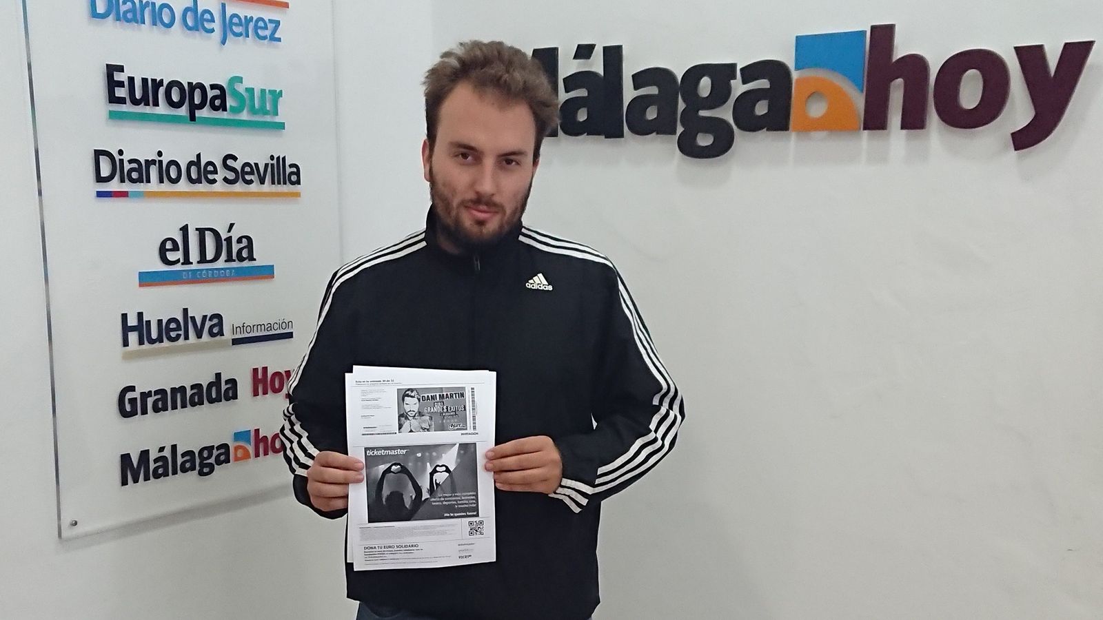 José Manuel Gómez, amigo del ganador Pedro Marín.