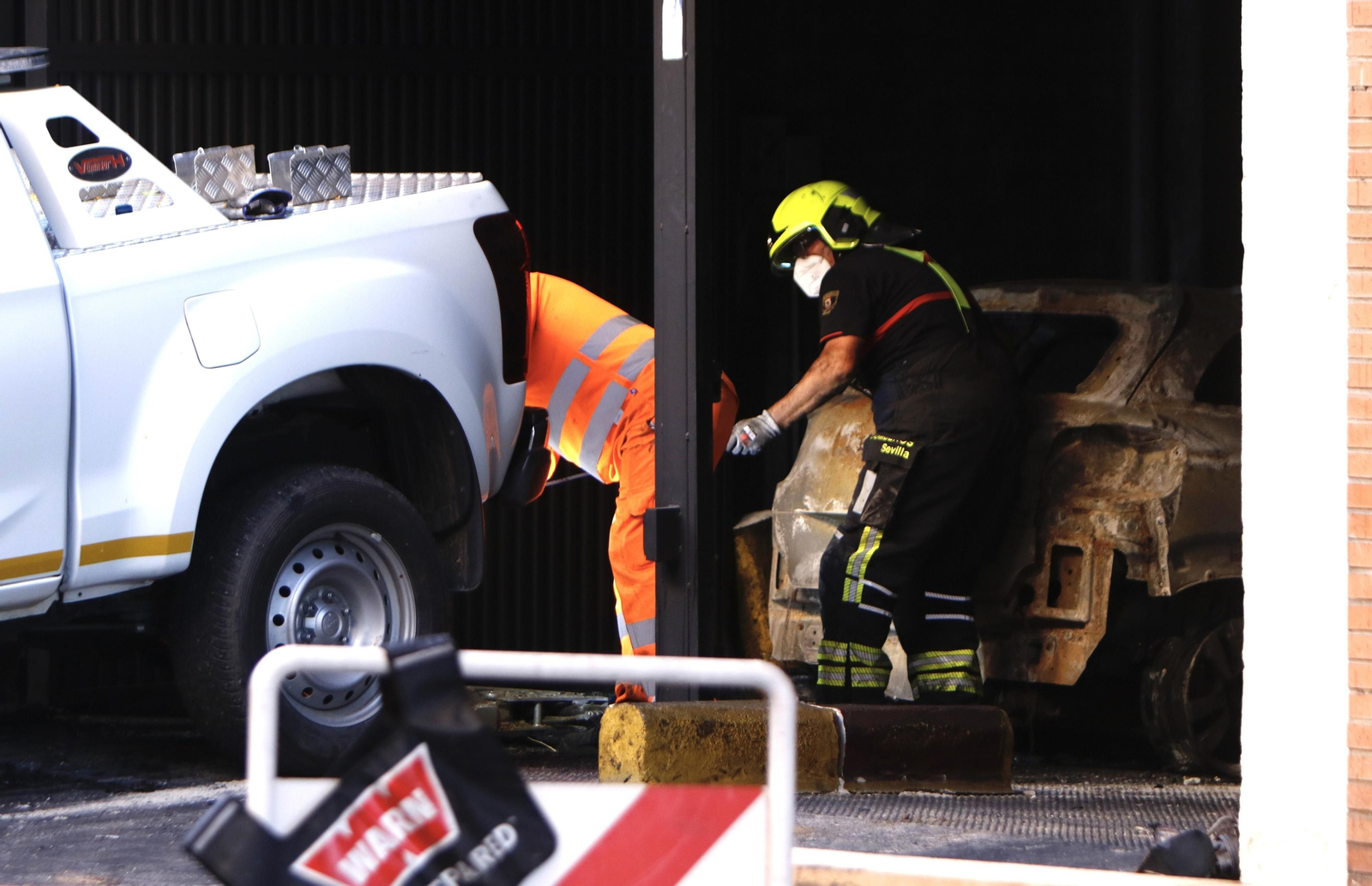 Incendio en Pino Montano