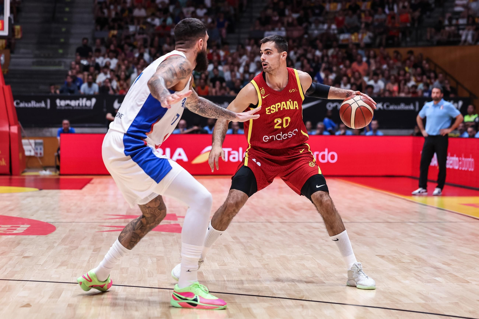 Las fotos del España - Francia de baloncesto