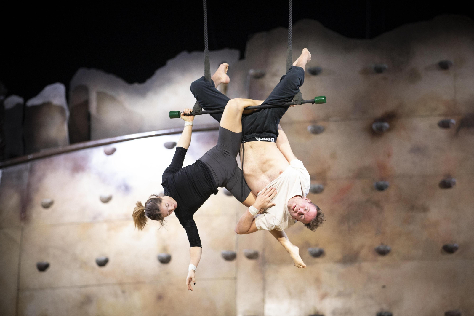 Un momento del ensayo.