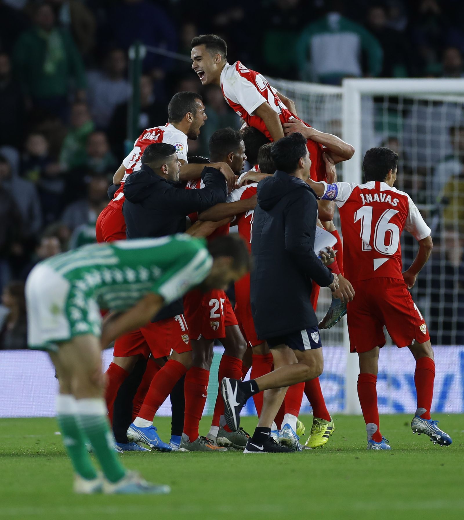 La imágenes del Betis-Sevilla fc